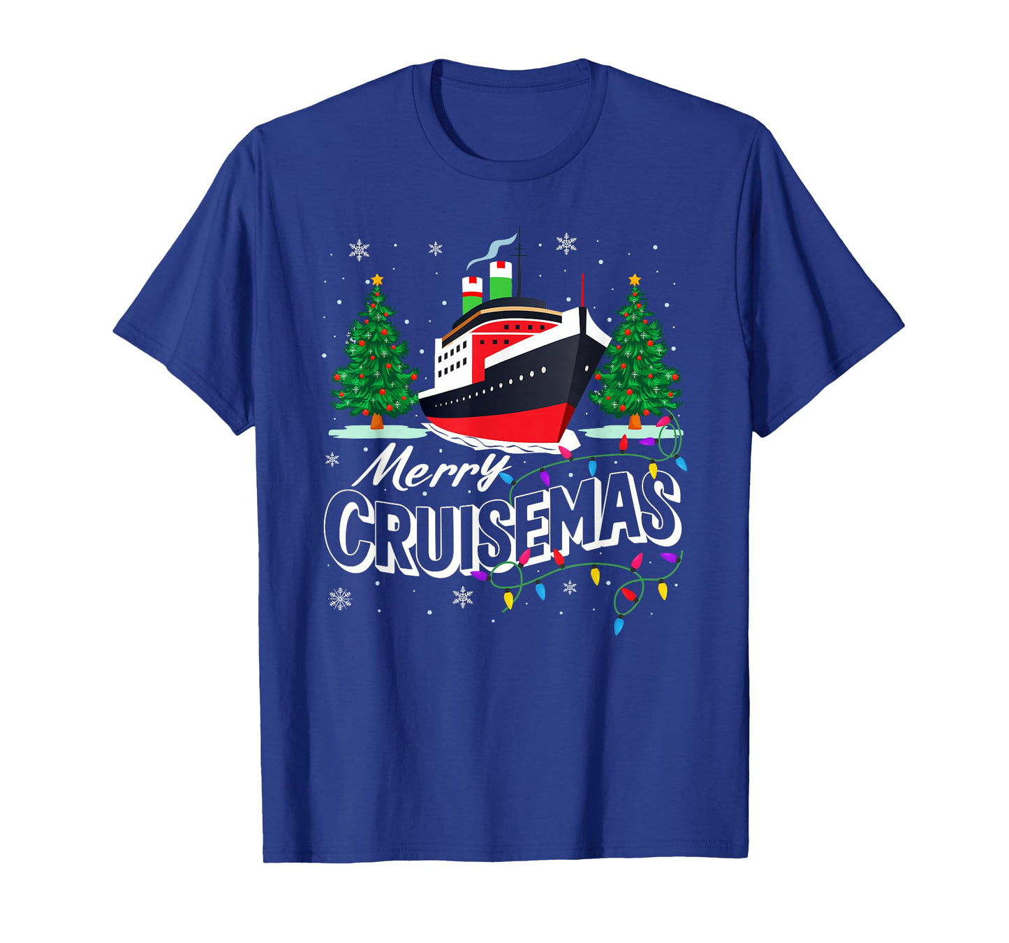 Merry Cruisemas Cruise Ship Family Cruising Christmas Squad T-Shirt