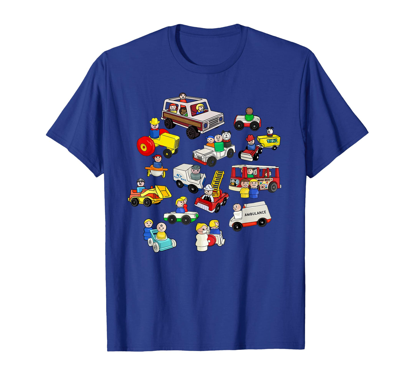 Little Round People on Wheels T-Shirt