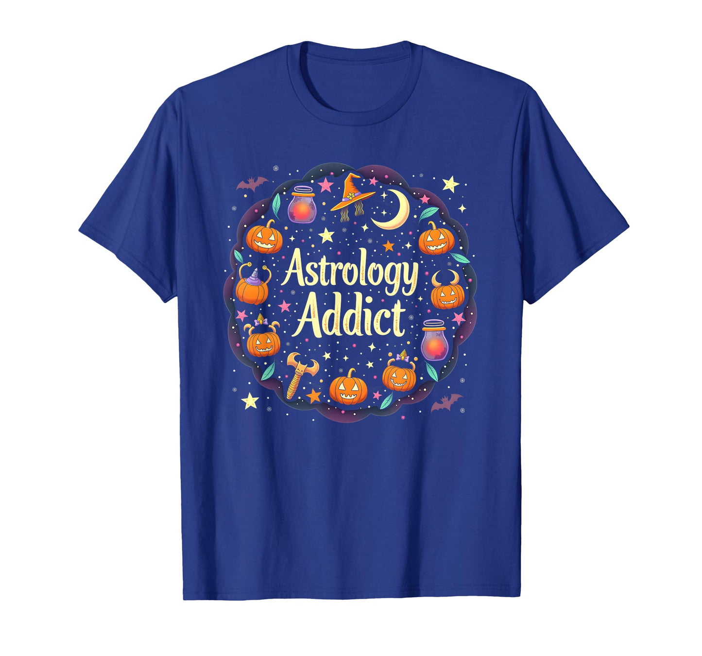 Halloween Witches & Magic Astrology Addict T-Shirt