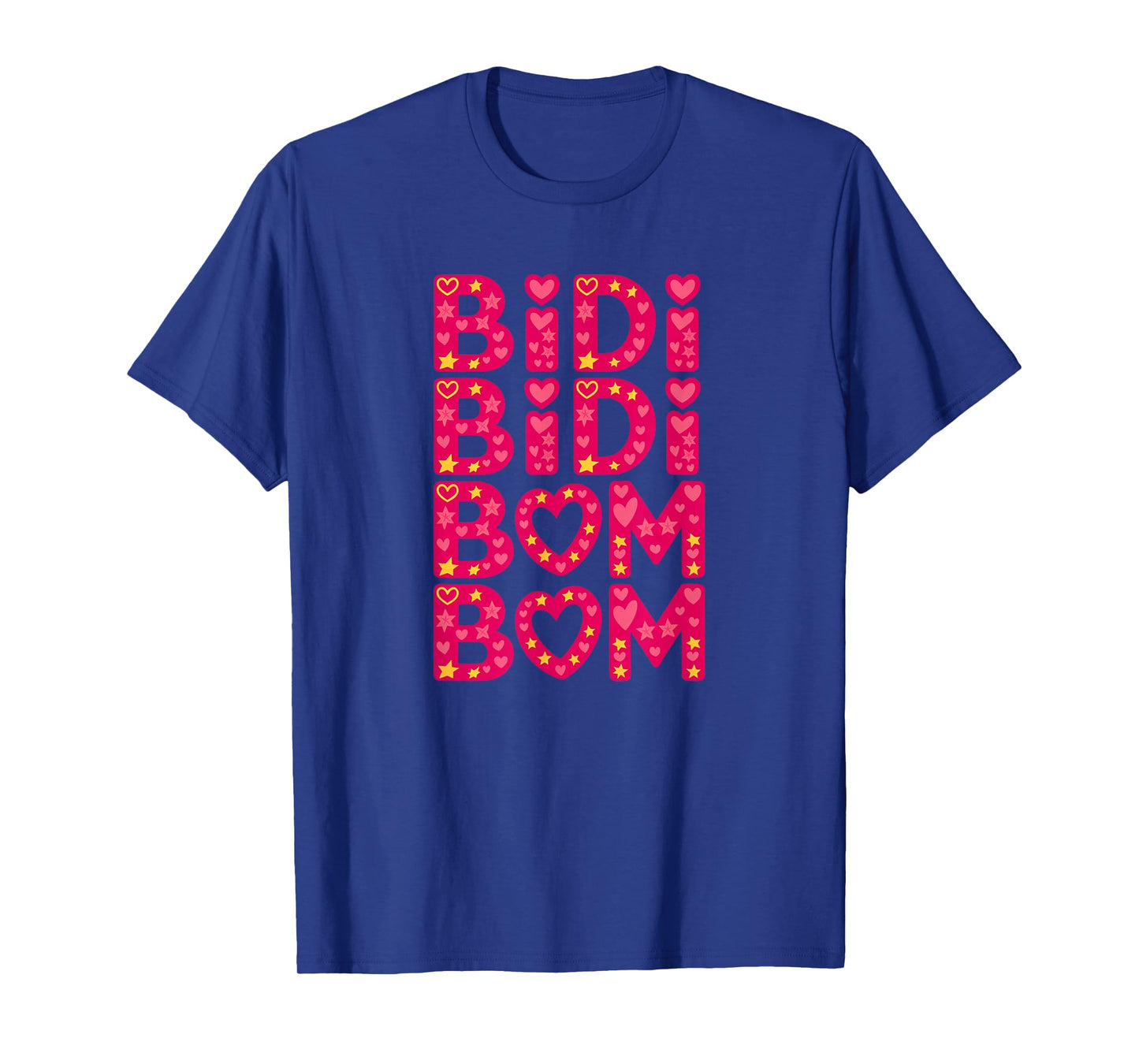 Cute Funny Latina Bidi Bidi Bom Bom Hearts & Love Design T-Shirt