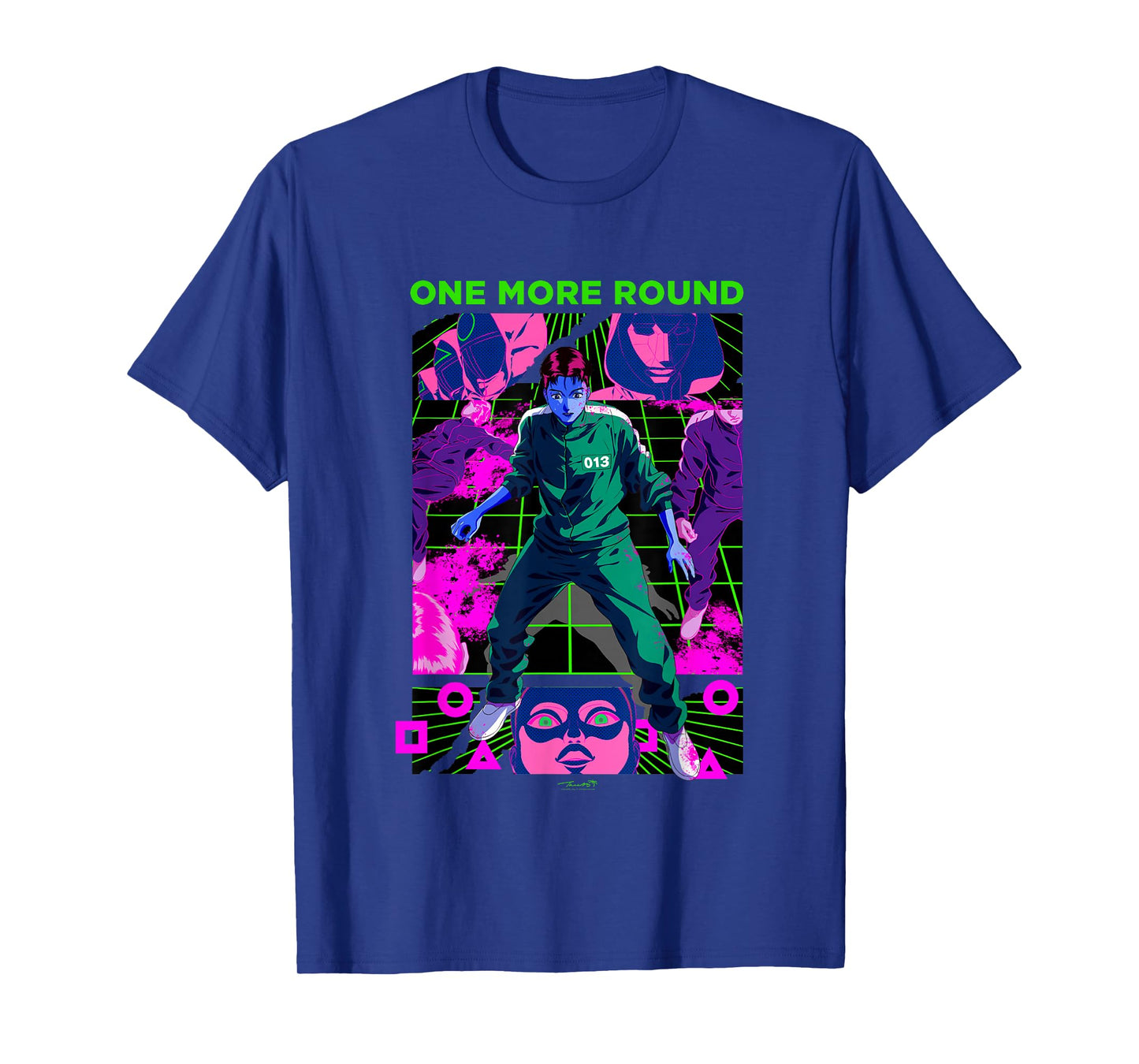 Squid Game 2 One More Round Player 013 Retro Manhwa Panels T-Shirt
