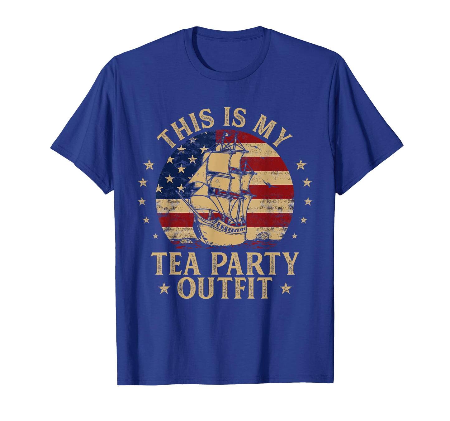 This Is My Tea Party Funny Historian American History Boston T-Shirt