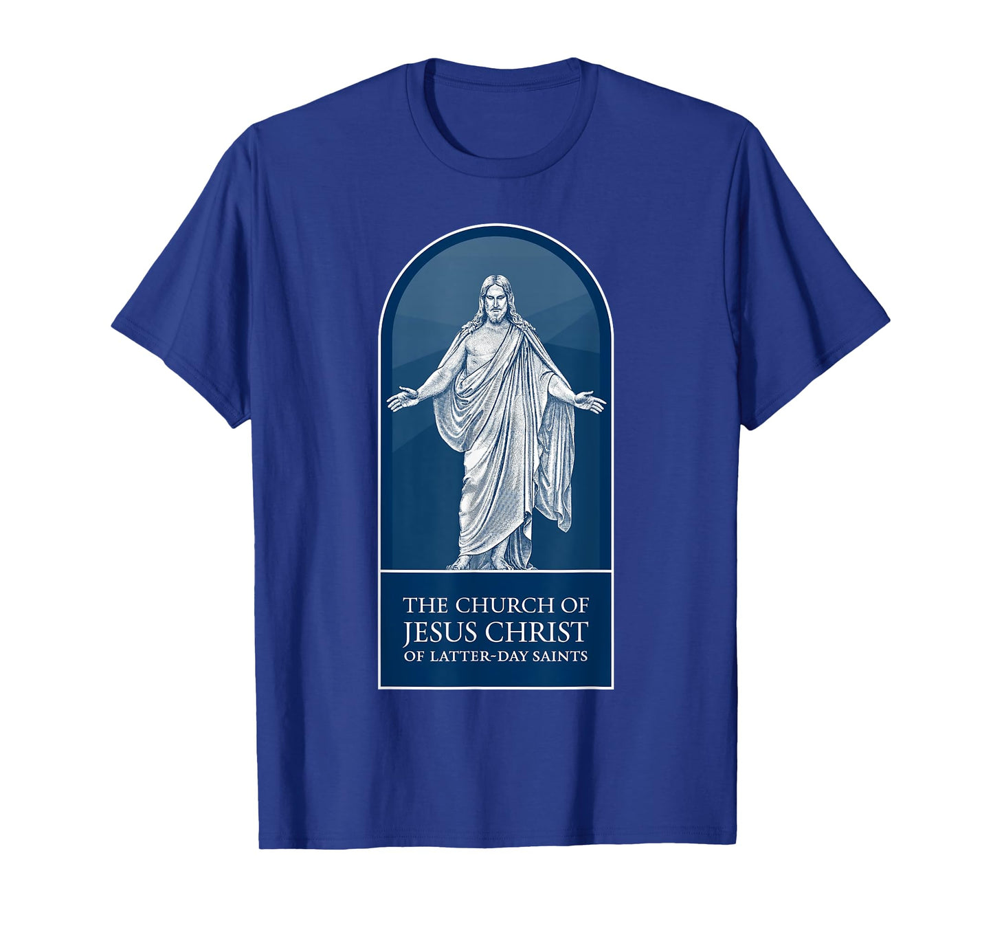 Mormon LDS Church of Jesus Christ of Latter-day Saints, Blue T-Shirt