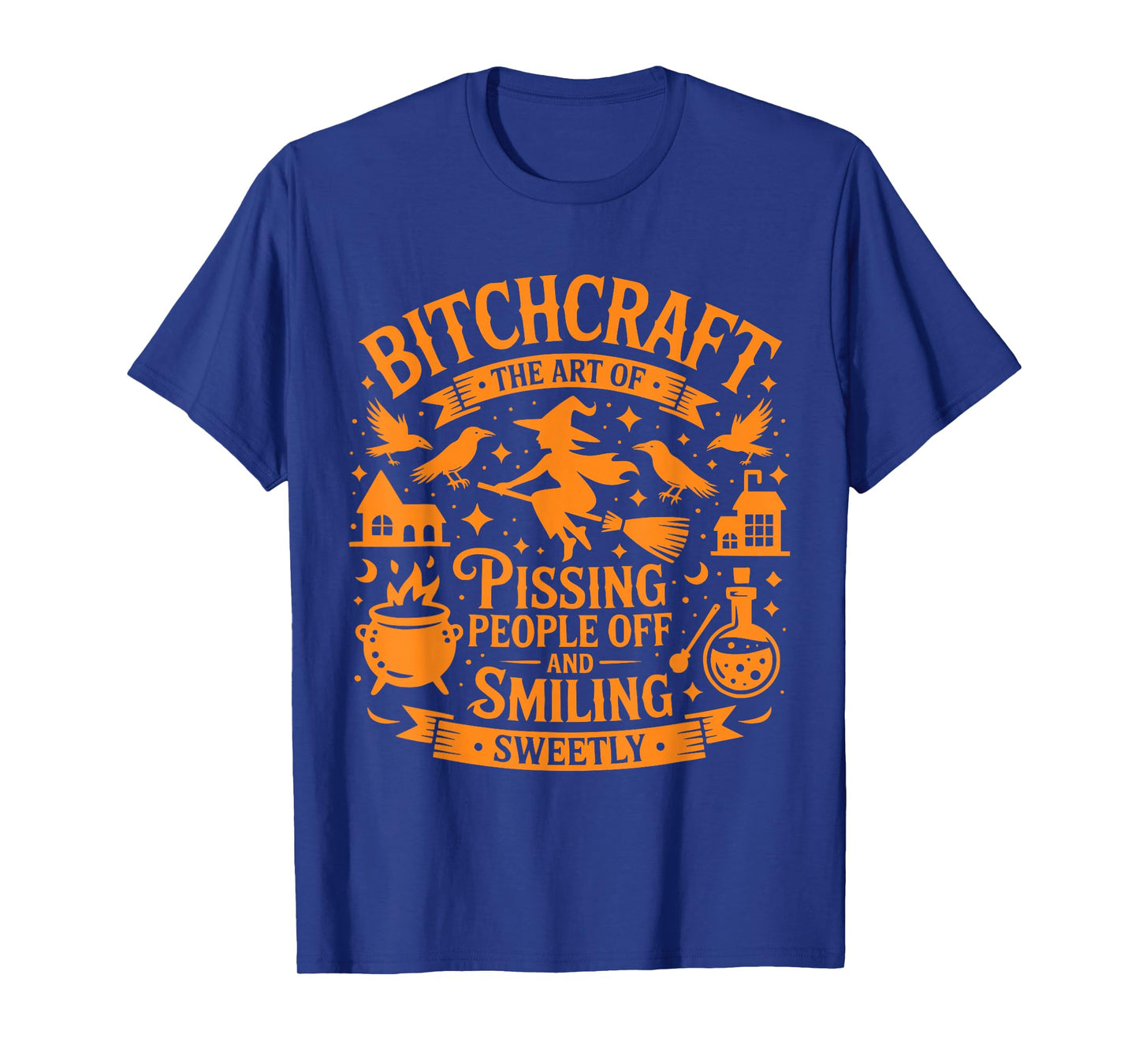Bitchcraft Funny Witch Halloween T-Shirt