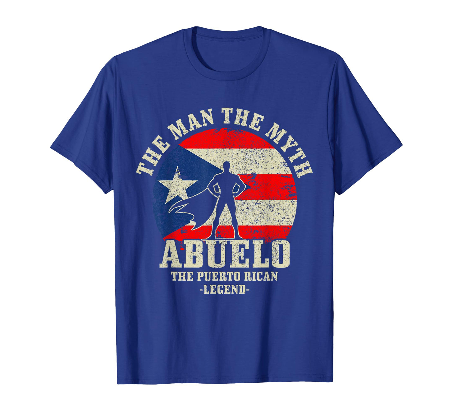 Puerto Rican Abuelo Puerto Rico Pride Boricua Father's Day T-Shirt