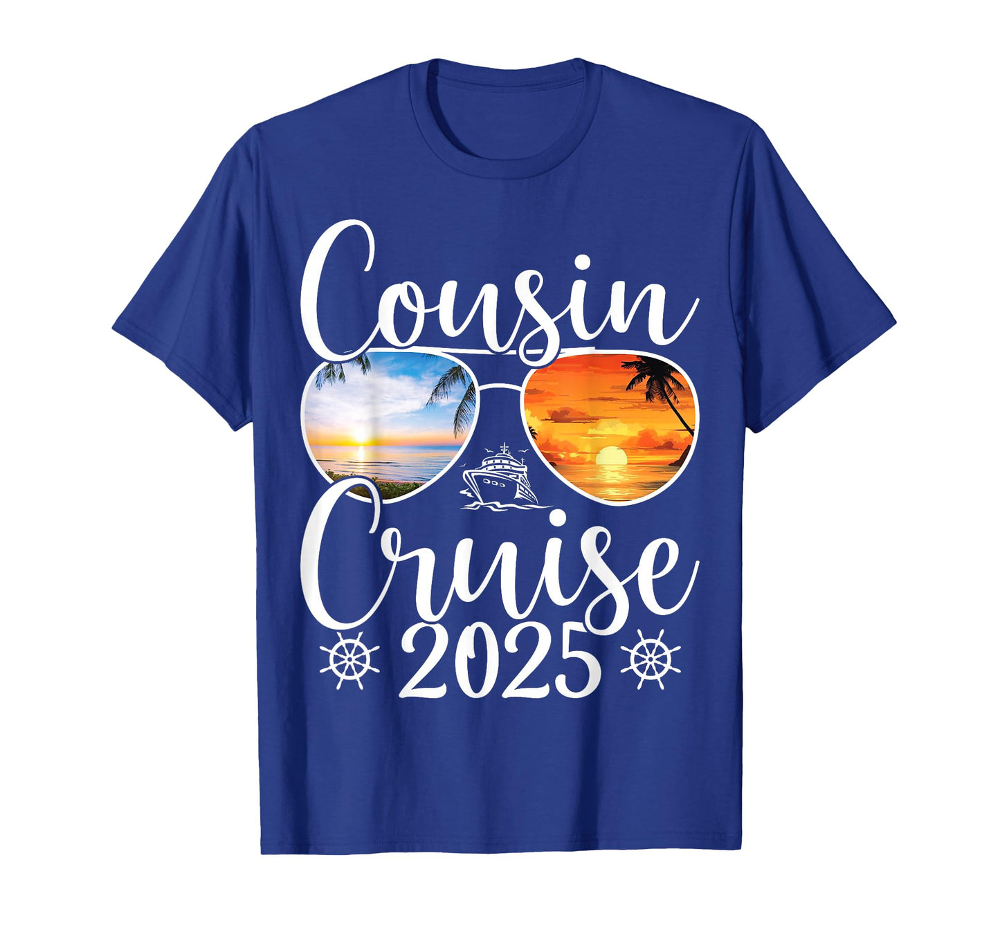 Cousin Cruise 2025 Girls Sister Cruise 2025 Vacation Lovers T-Shirt