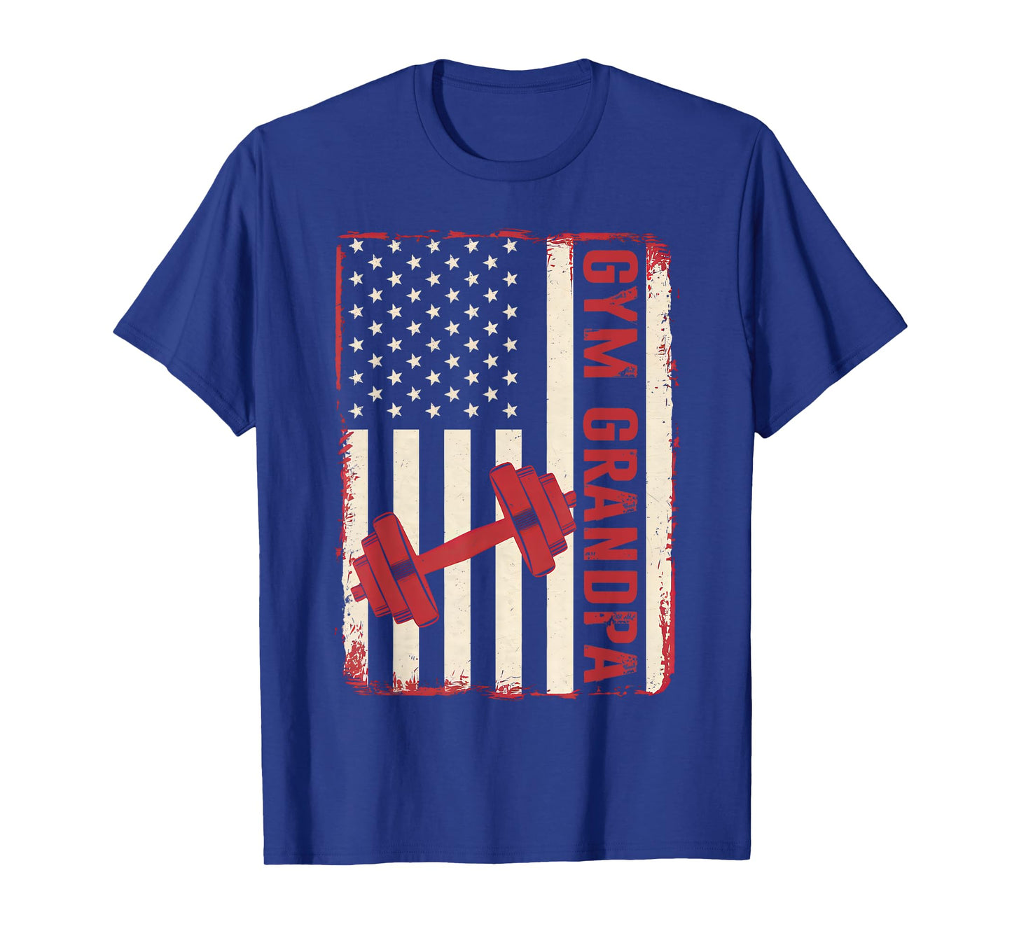 Gym Grandpa Workout Training Fitness Weightlifting Grandpa T-Shirt