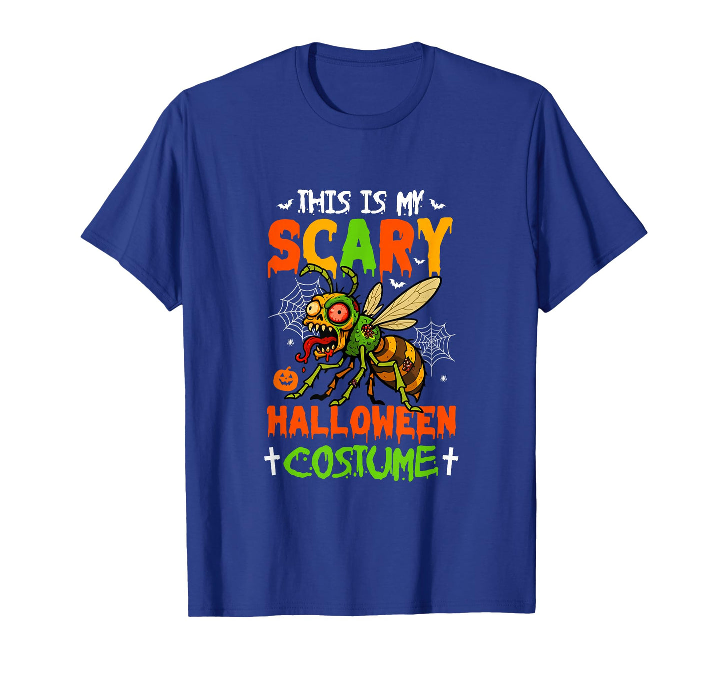 My Scary Halloween Costume Horror Insect Bee As Zombie T-Shirt