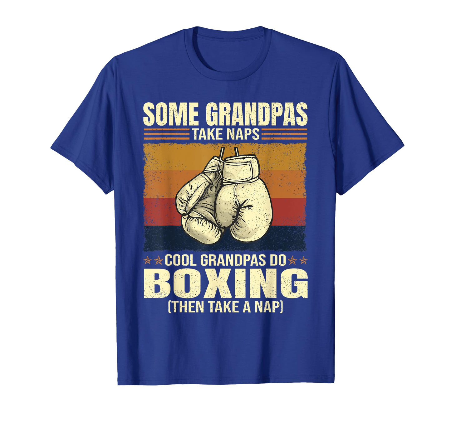 Some Grandpas Take Naps Cool Grandpas Do Boxing T-Shirt