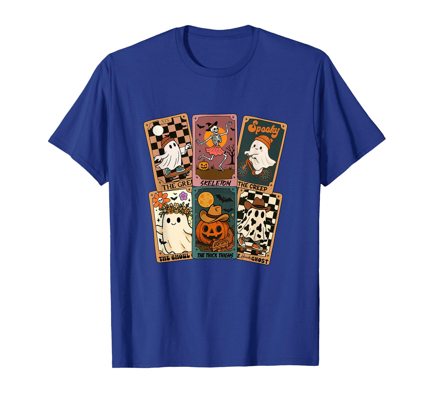 Tarot Card Collection Boo Activities Costume Halloween T-Shirt