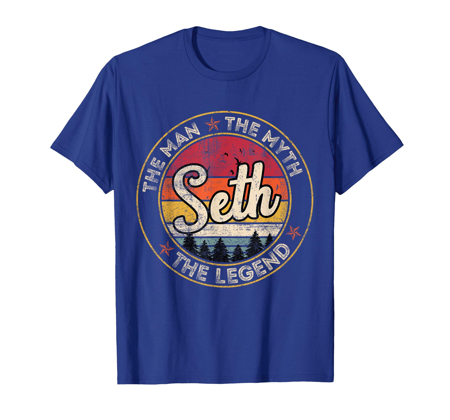 Seth The Man The Myth The Legend Personalized Name T-Shirt