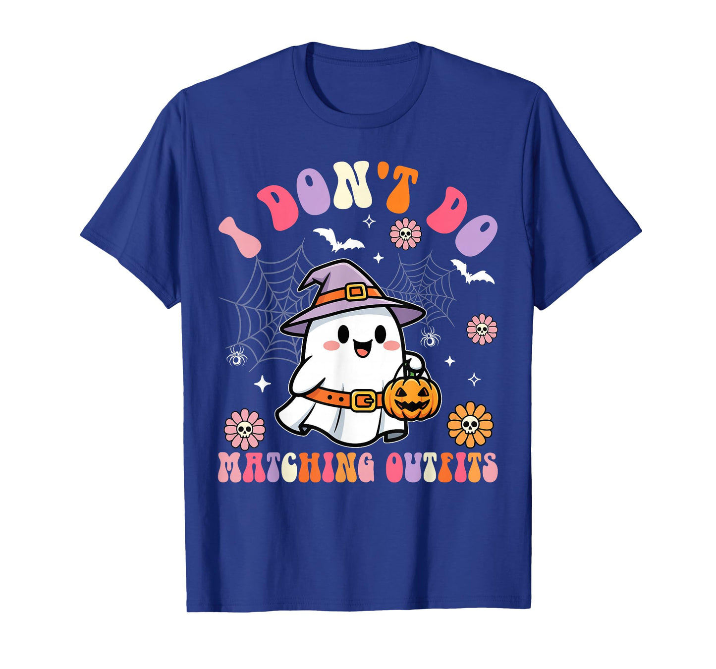 Matching Couple Halloween Spooky Boo Crew for Two T-Shirt