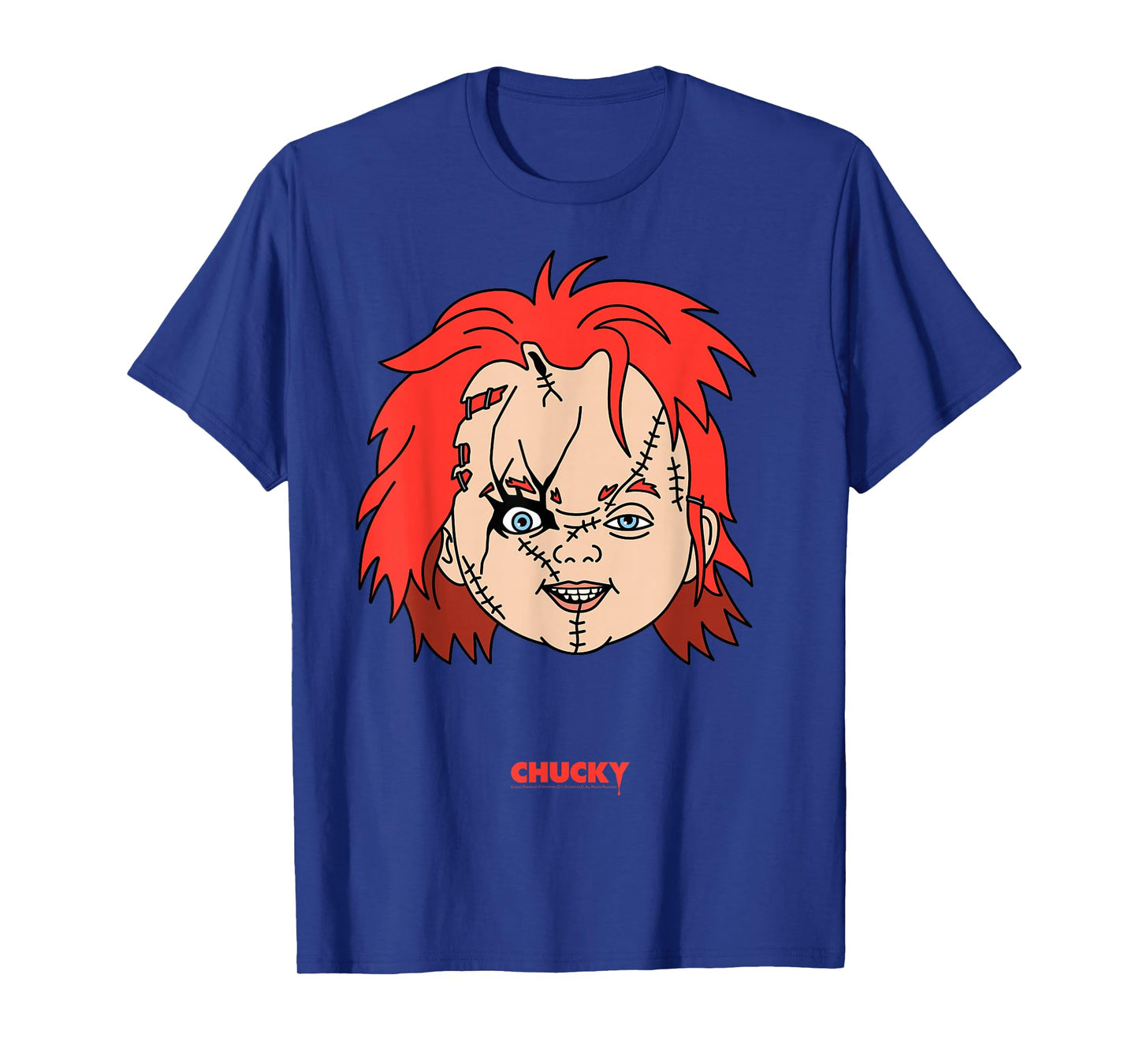 Chucky Big Face Portrait T-Shirt
