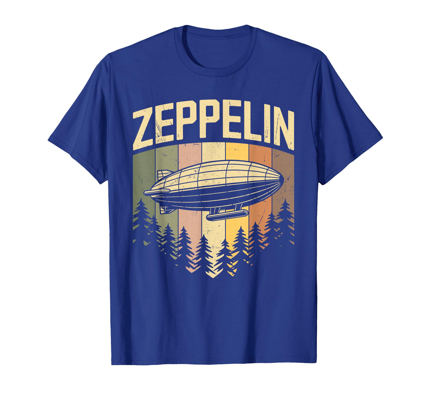 Retro Vintage Zeppelin Airship Aviation Blimp Women Men Kids T-Shirt