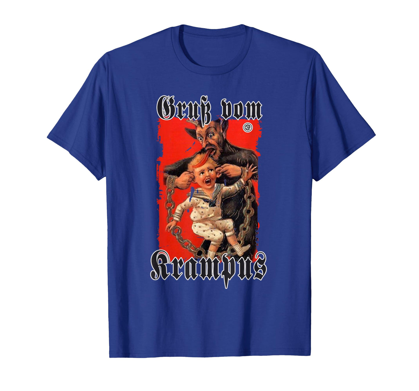 Greeting from Krampus Christmas Legend Figure T-Shirt
