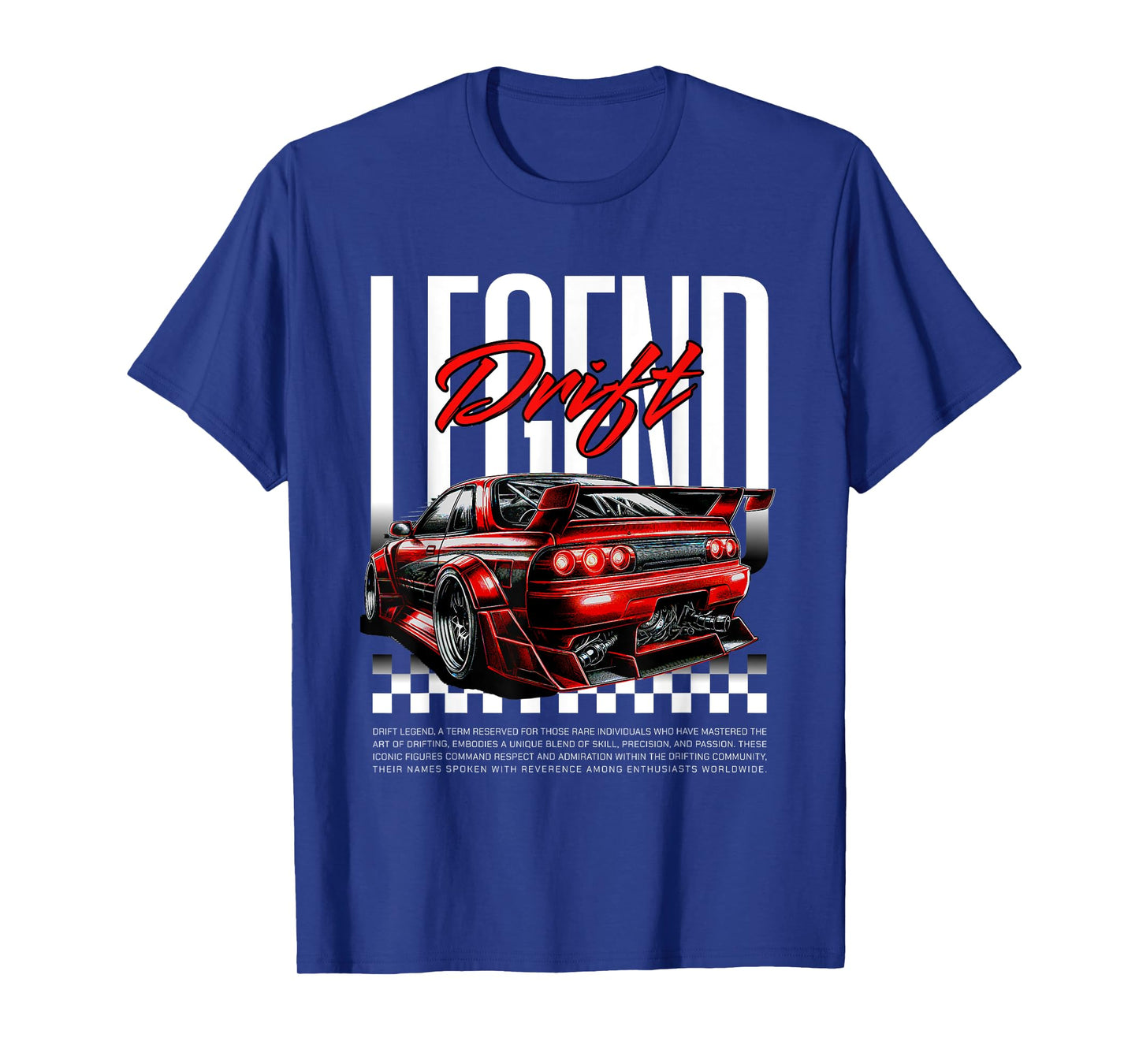 Cool Retro Vintage Japanese JDM Tokyo Japan Drift Race Car T-Shirt