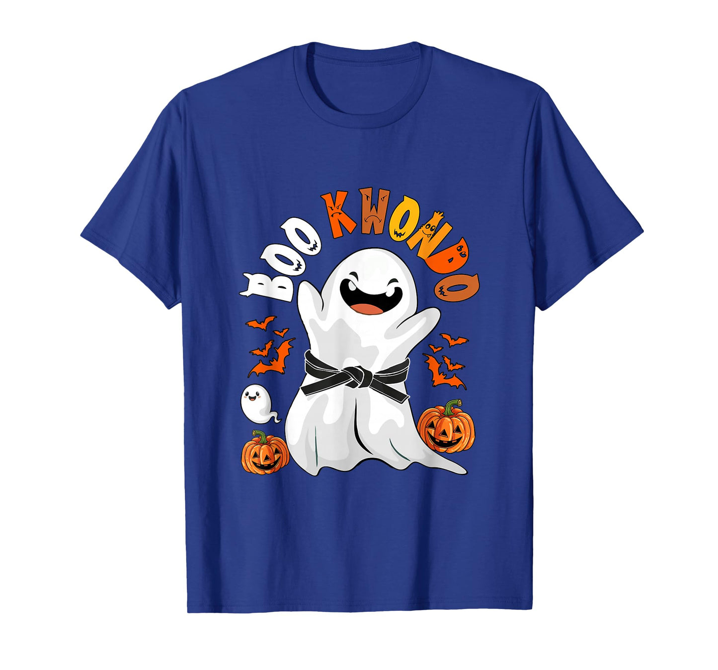 Boo Taekwondo Halloween Ghost Costume Martial Arts Lover T-Shirt