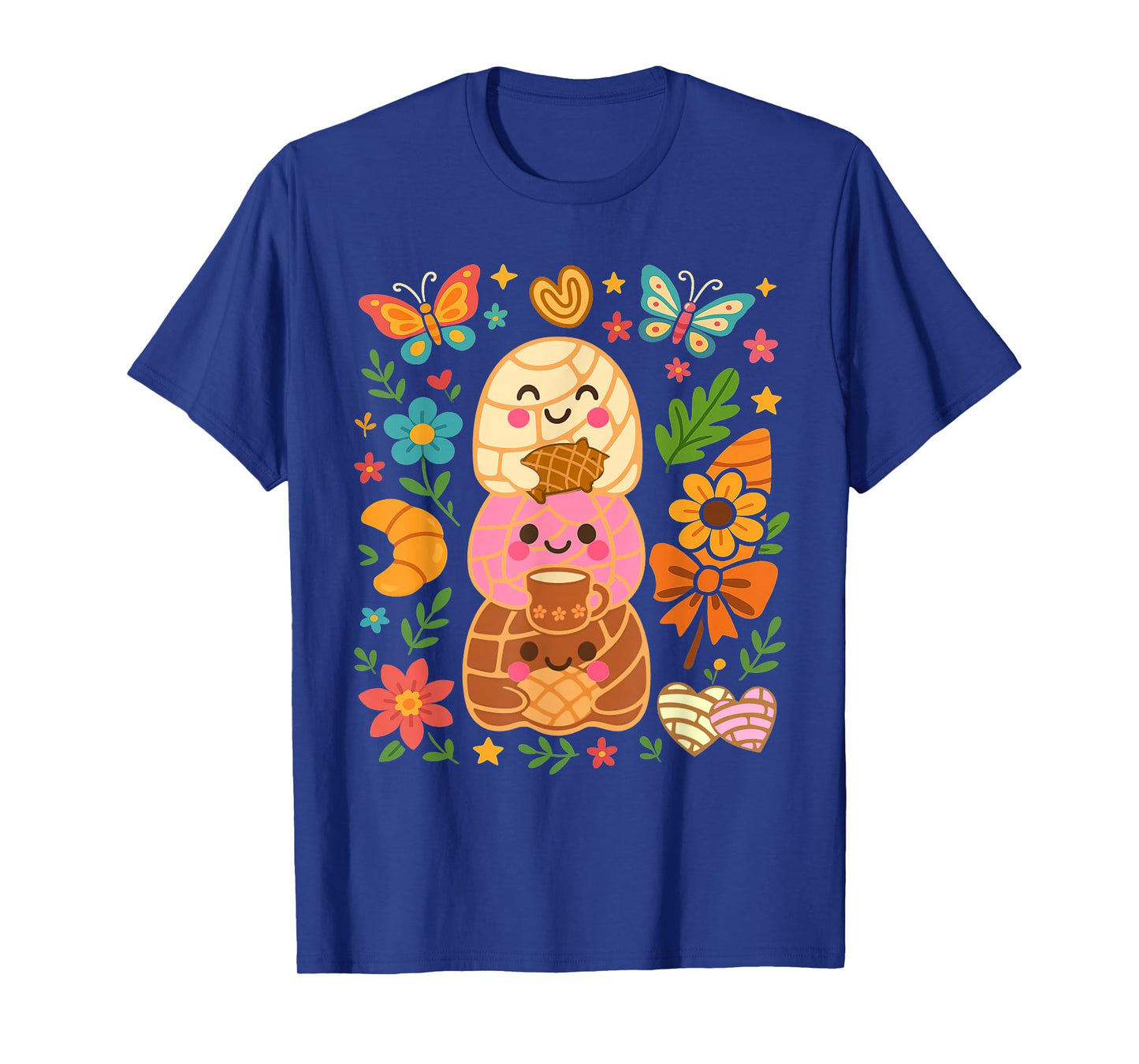 Mexican Boo Pan Dulce Spooky Season Halloween Pantasmas T-Shirt
