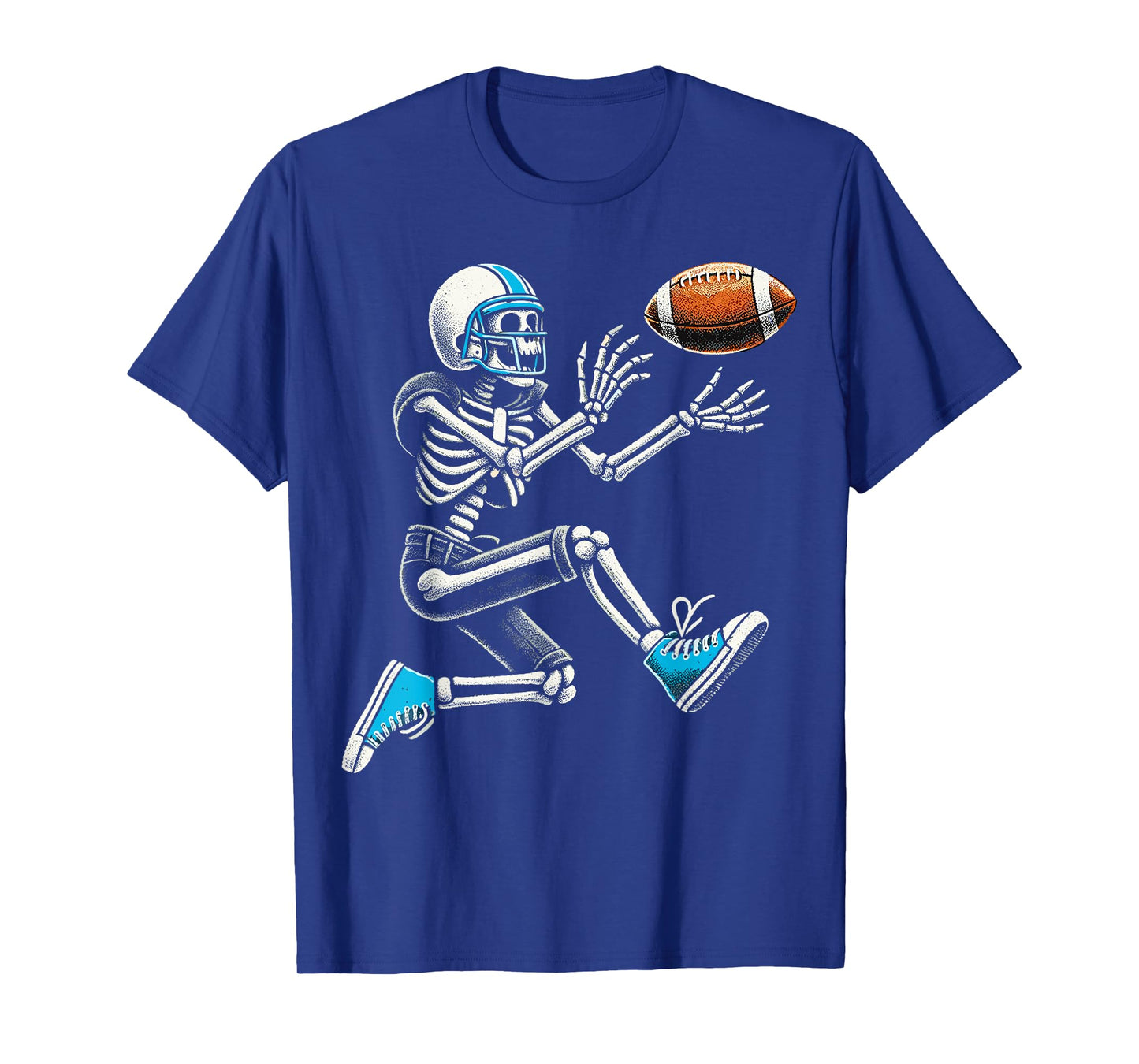American Football Skeleton Halloween T-Shirt