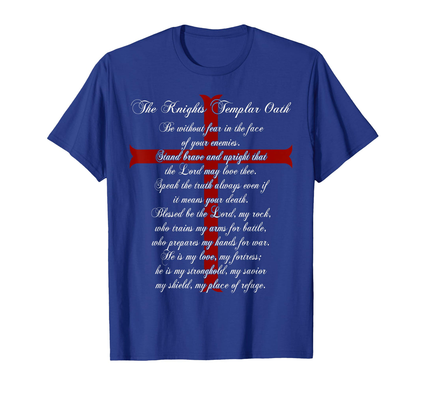 Knights Templar Oath T-Shirt