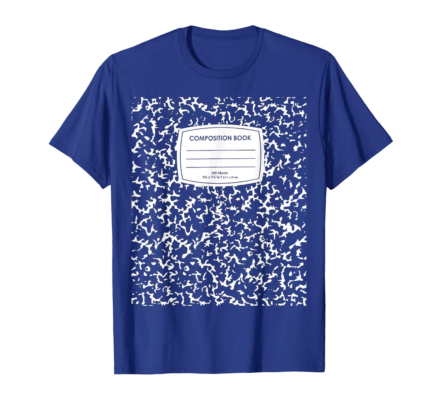 Composition Notebook Halloween Costume T-Shirt