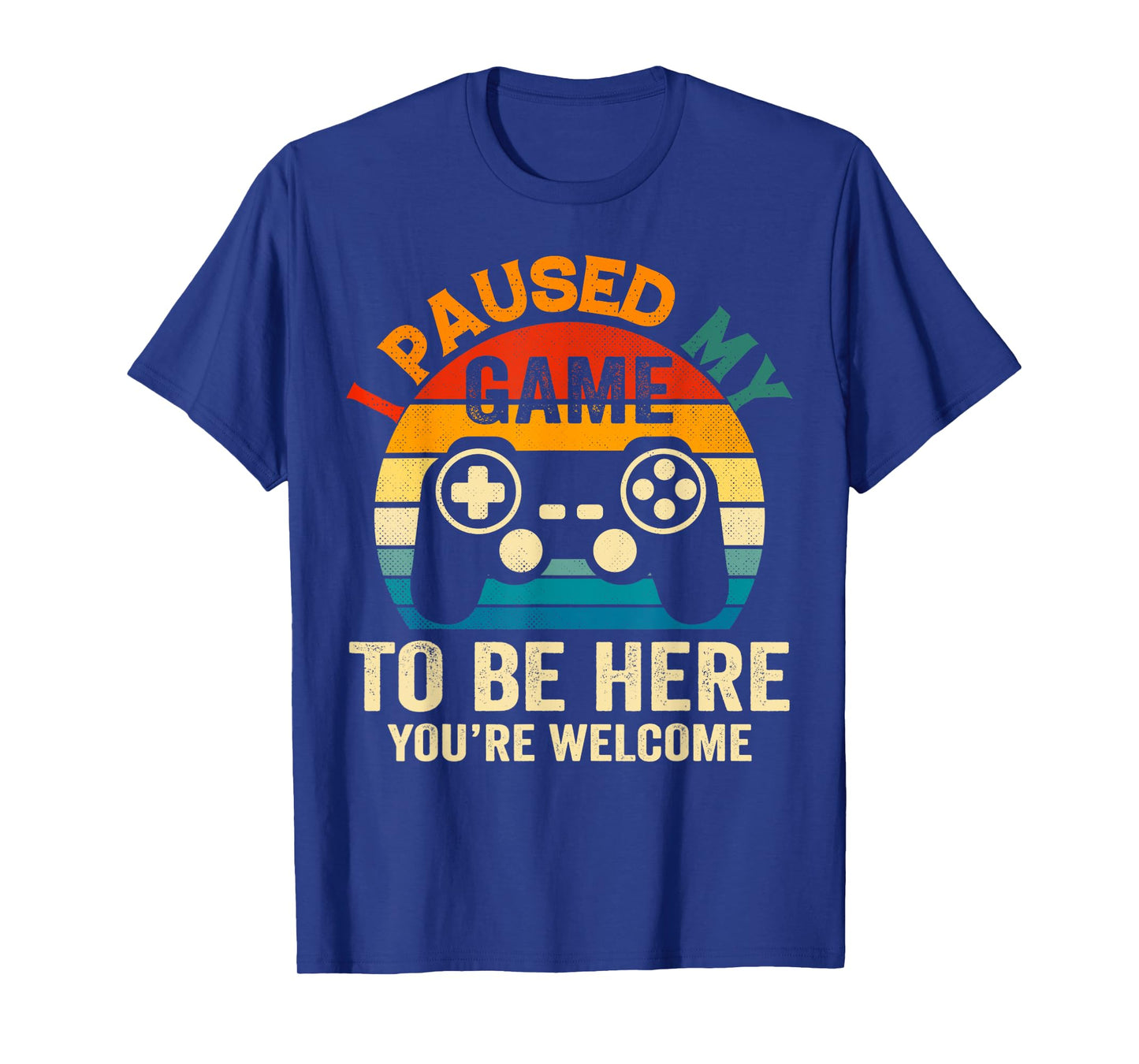 I Paused My Game To Be Here Thanksgiving Kid Boys Gamer T-Shirt