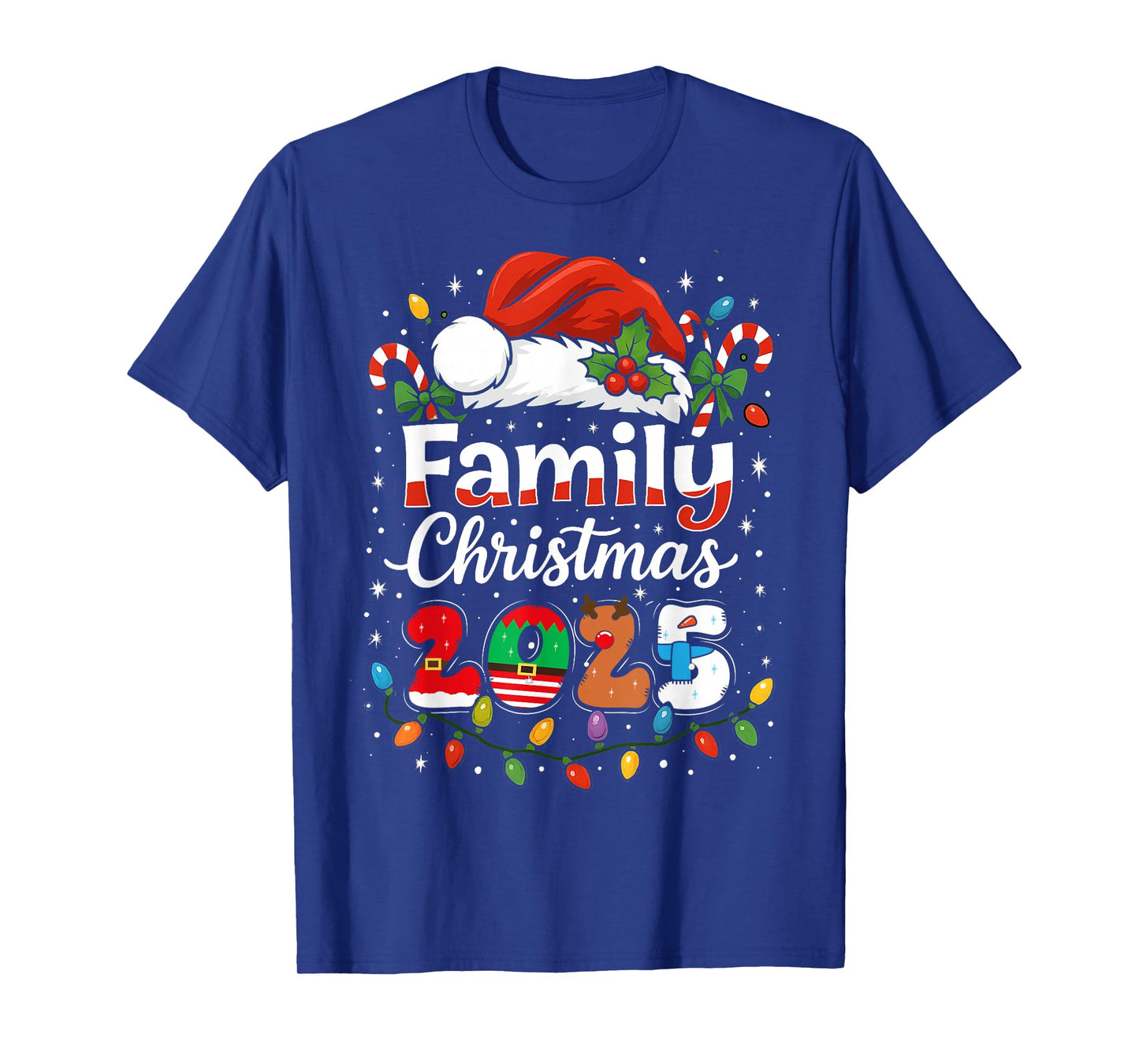 Family Christmas 2025 Matching Outfit Xmas Men Women Kids T-Shirt