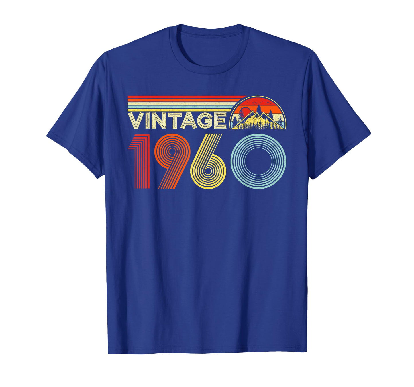 Vintage 1960 Classic Year 1960 Birth of Birthday Vintage T-Shirt