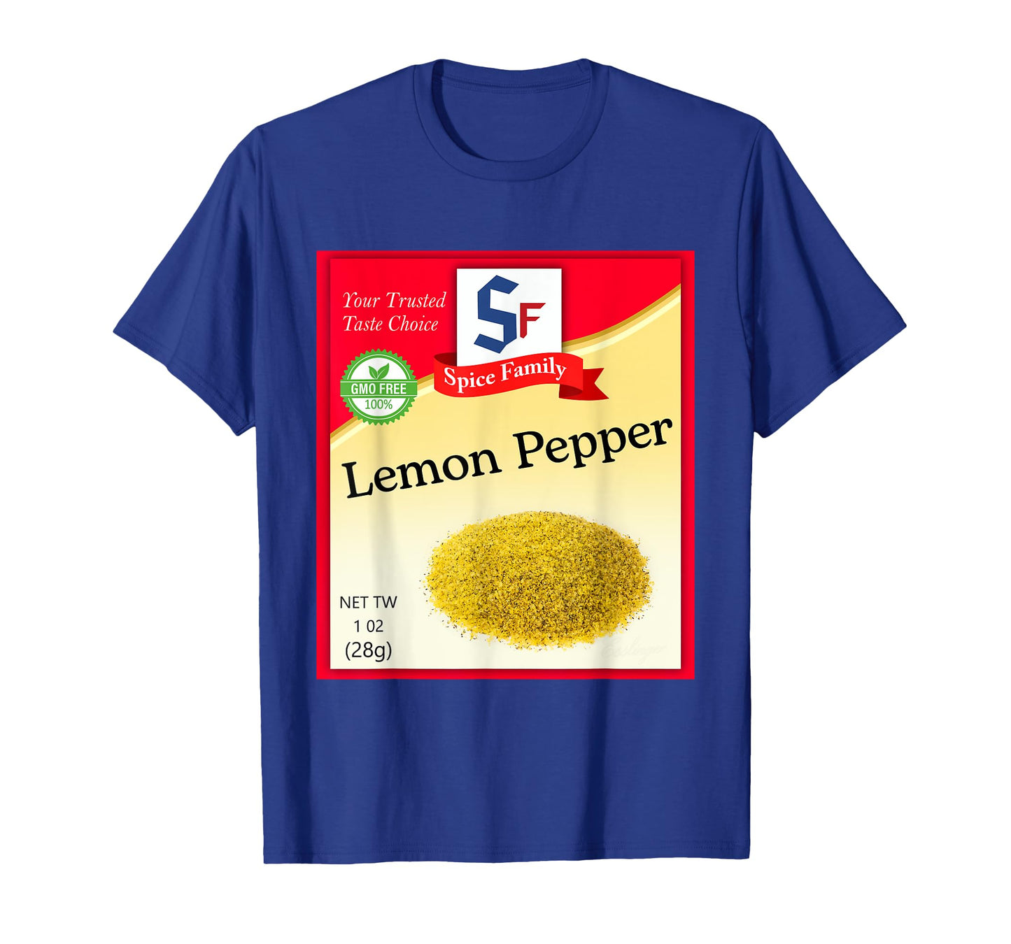 Lemon Pepper Condiment Costume Holiday Spice Costumes T-Shirt
