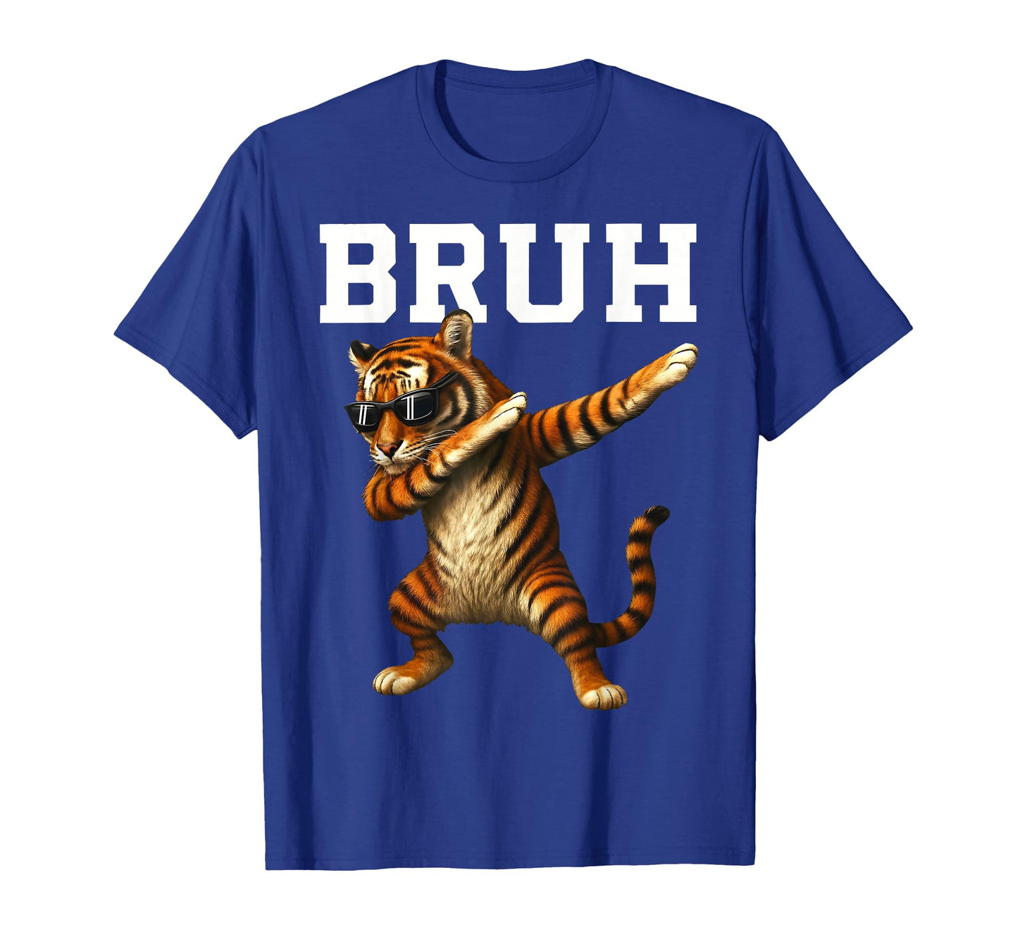 Vintage Bruh Game Day Funny Tigers Apparel for Men Women Kid T-Shirt
