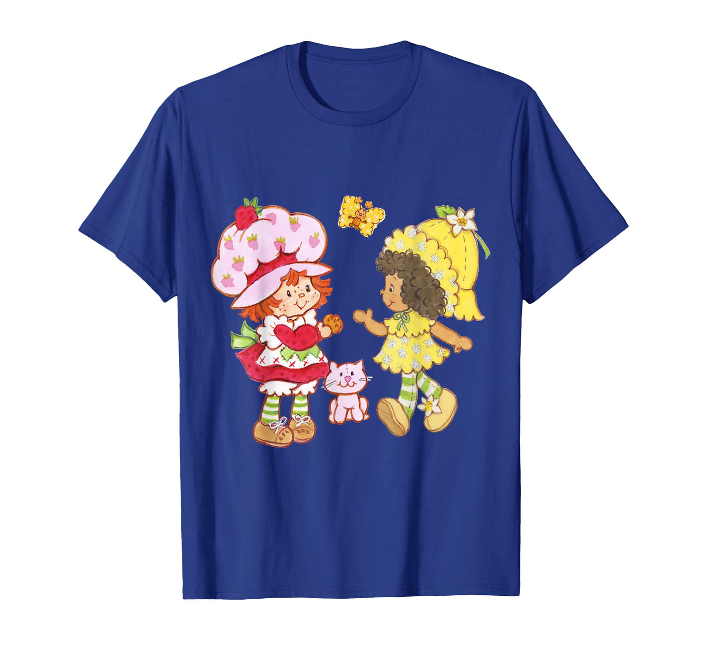 Strawberry Shortcake & Orange Blossom Cookie Vintage T-Shirt