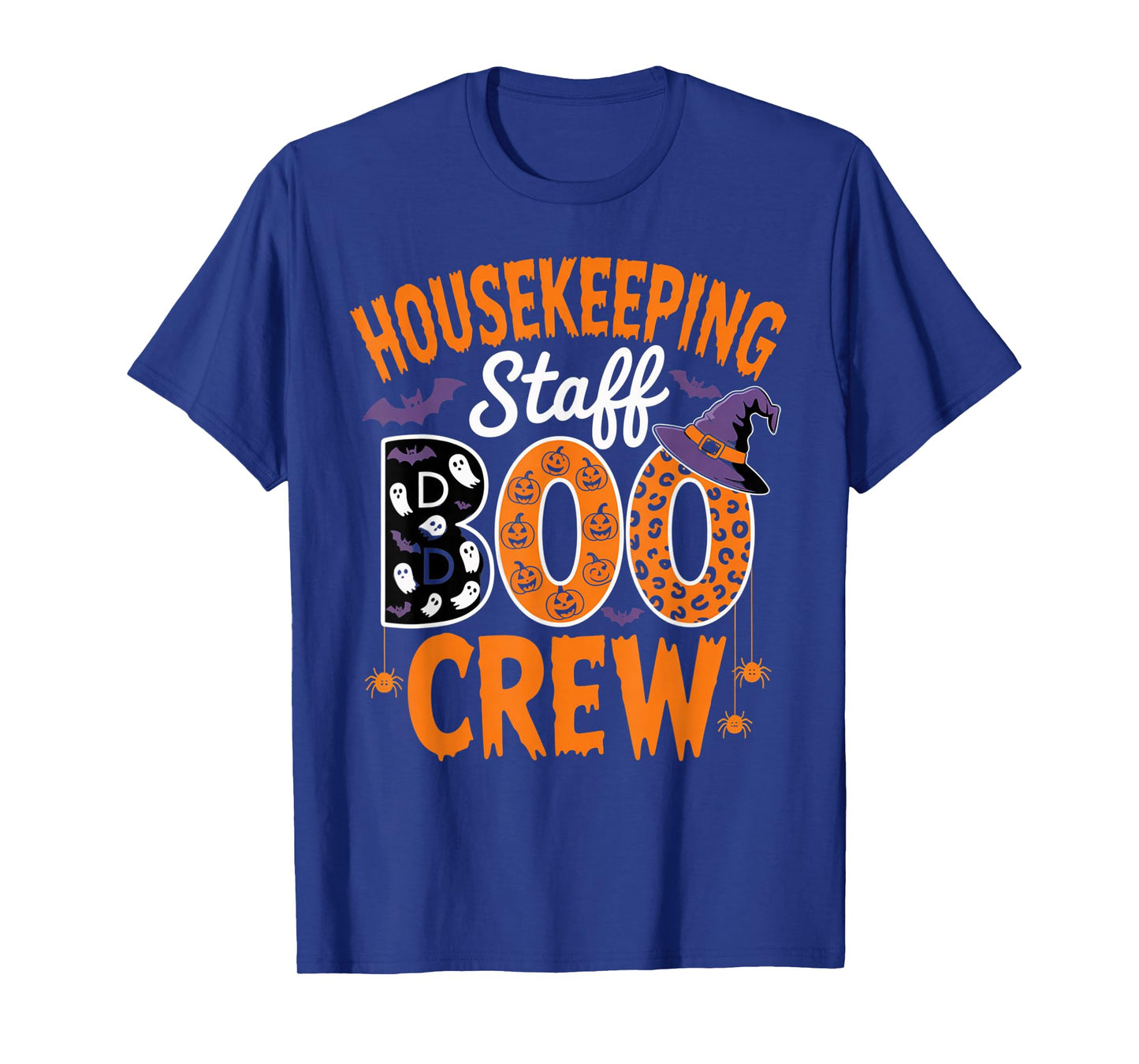 Housekeeping Staff Boo Crew Halloween Matching Spooky Outfit T-Shirt