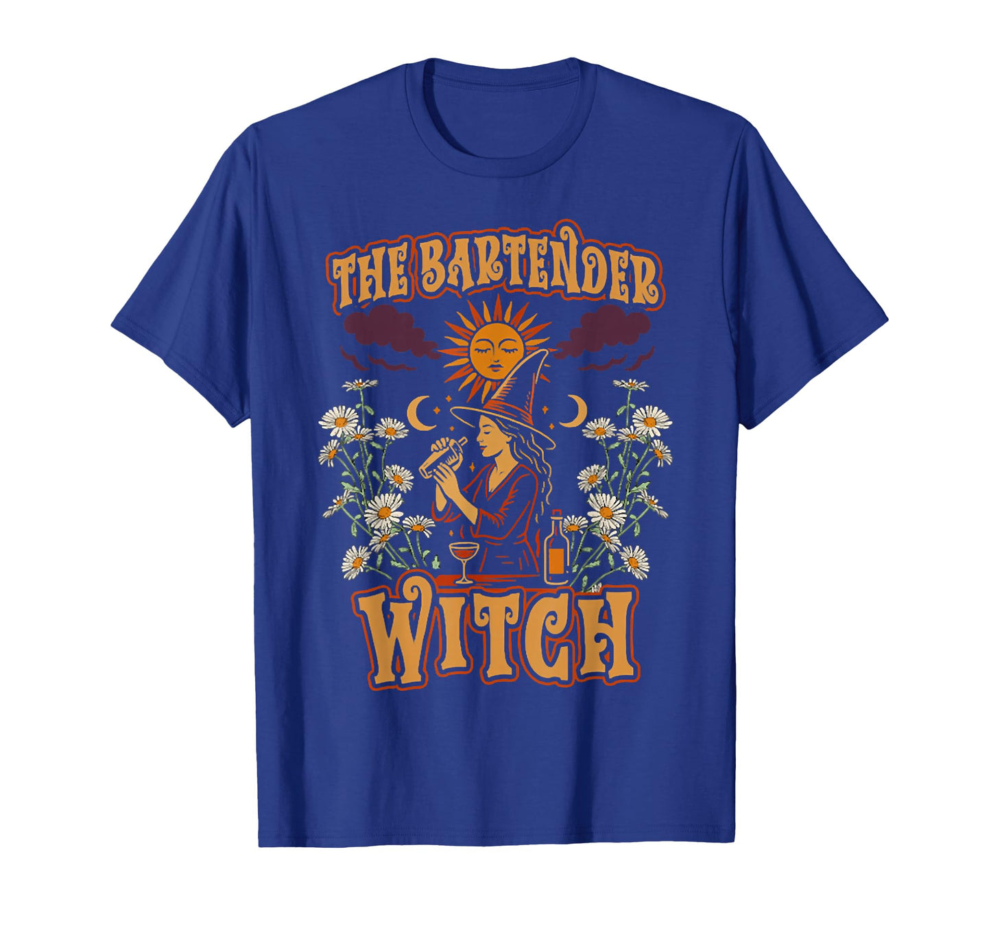 The Bartender Witch, Halloween Bartender, Spooky Season Tee T-Shirt