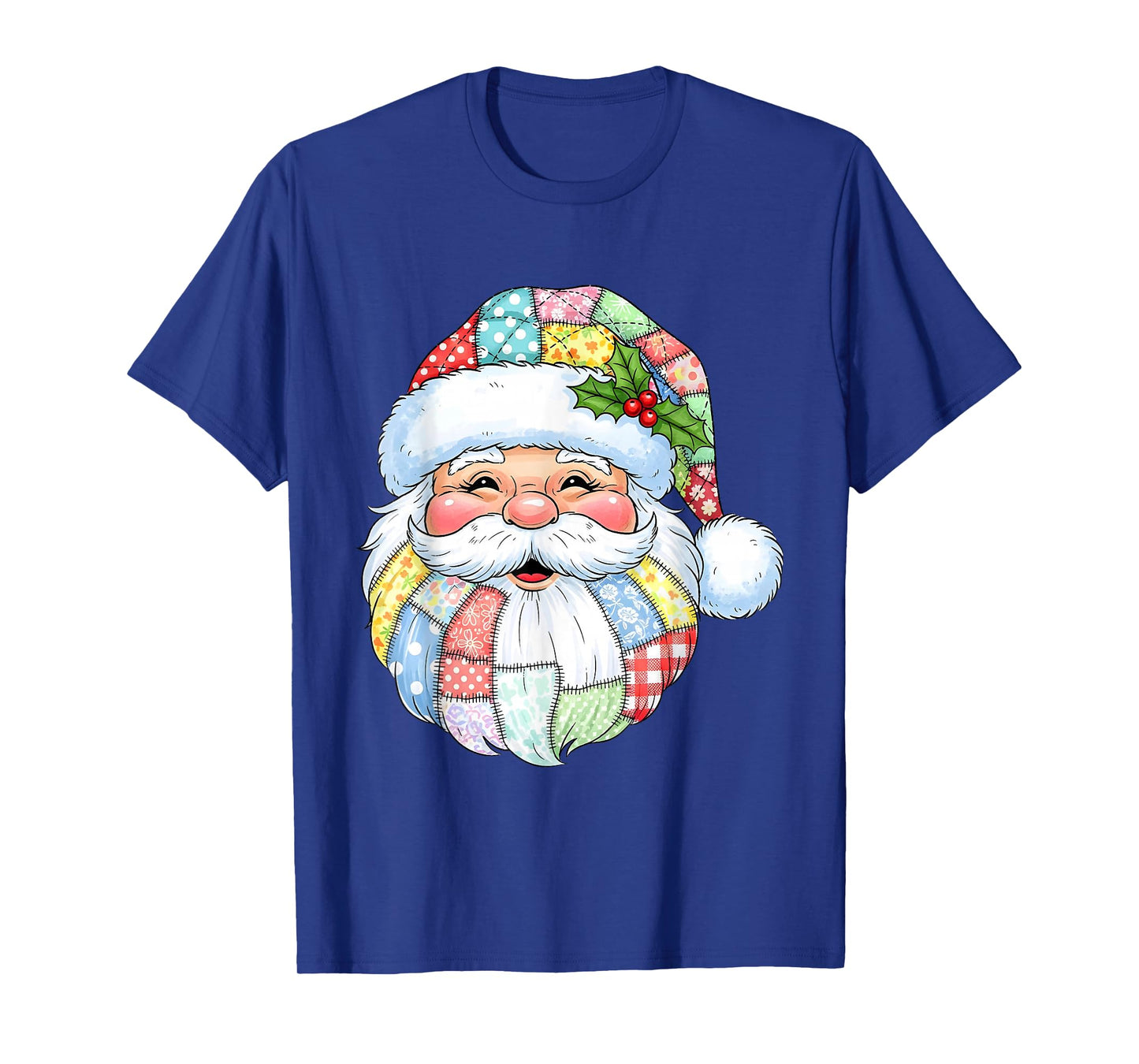Vintage Retro Santa Claus Christmas Holiday Funny Merry Xmas T-Shirt