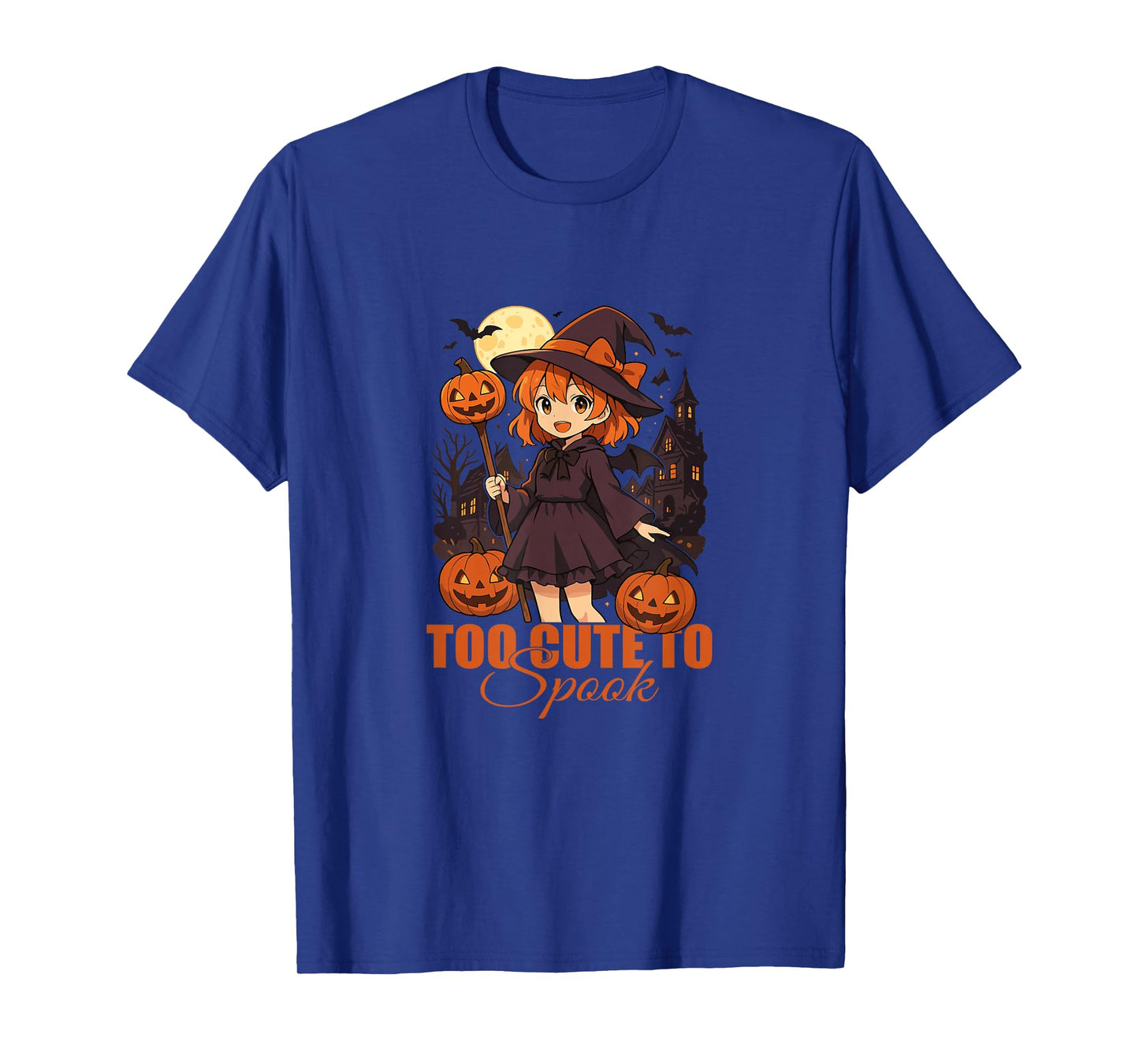 Too Cute Too spook Adorable Anime Witch T-Shirt