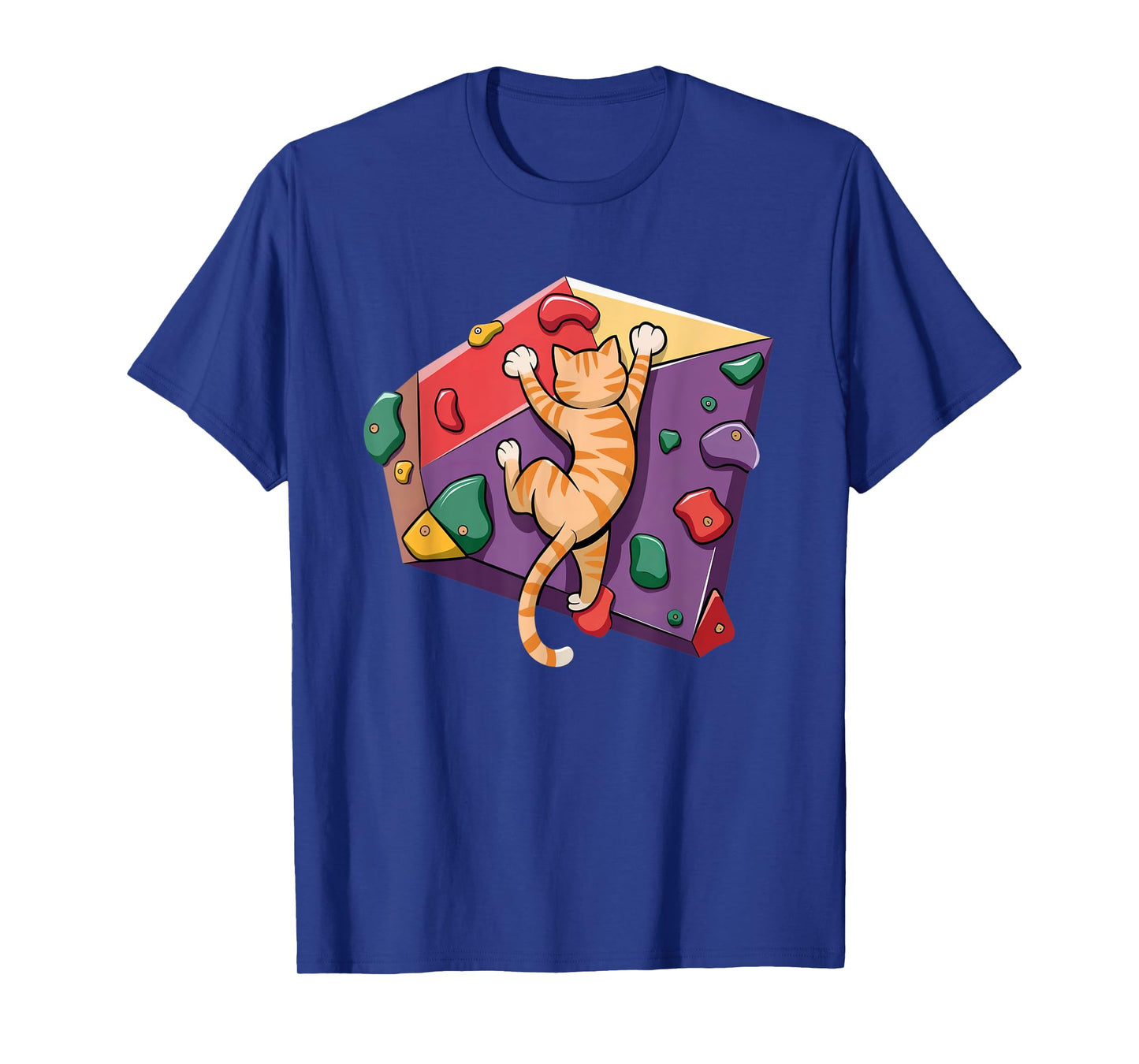 Funny Bouldering Cat β Rock Climbing & Cat Lover Design T-Shirt