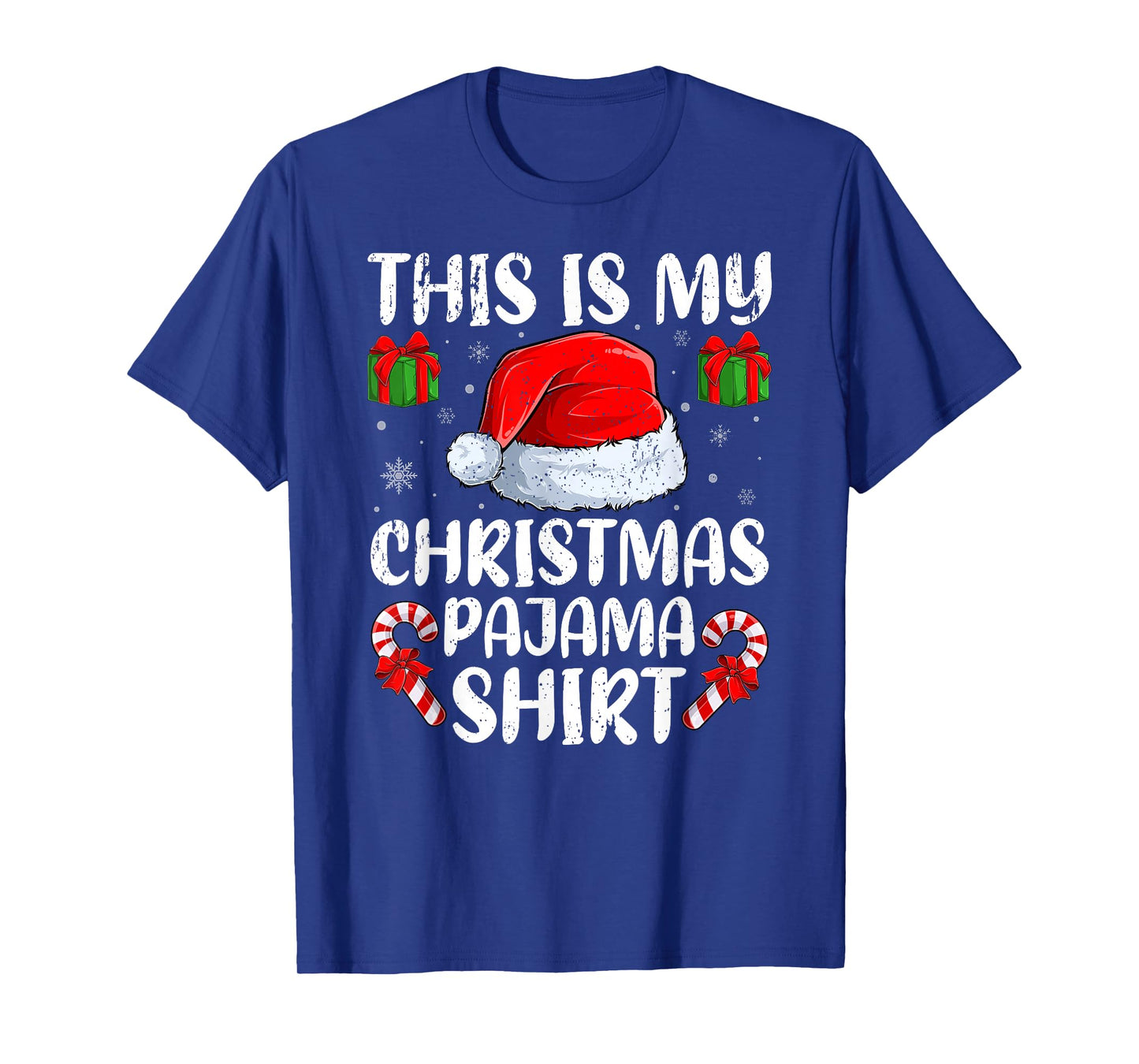 This is My Christmas Pajamas Santa Family Matching Xmas T-Shirt