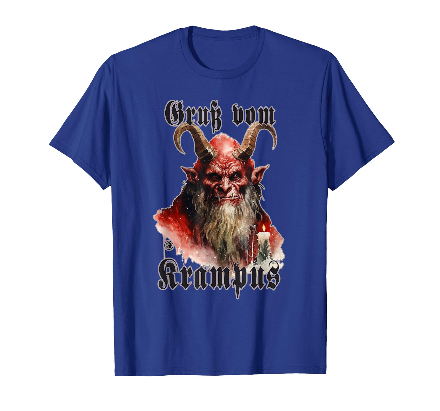Greeting from Krampus Christmas Legend Figure T-Shirt