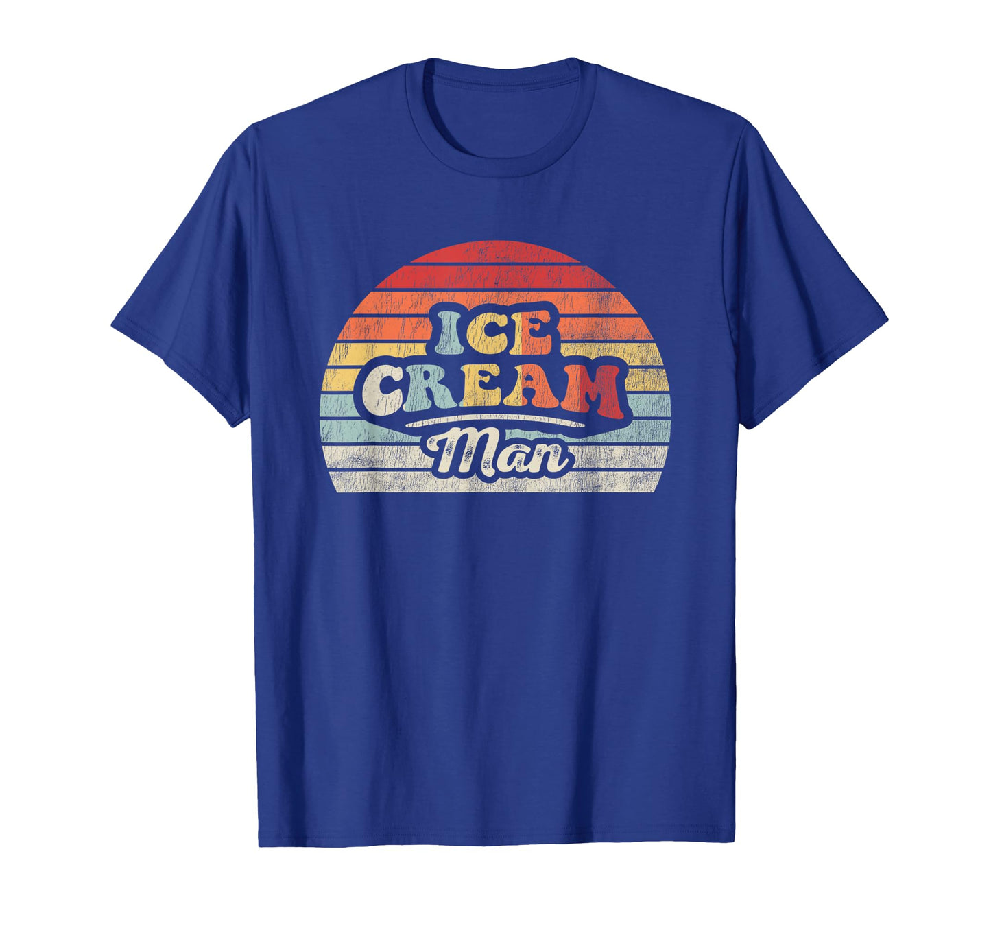 Vintage Ice Cream Man Delight T-Shirt