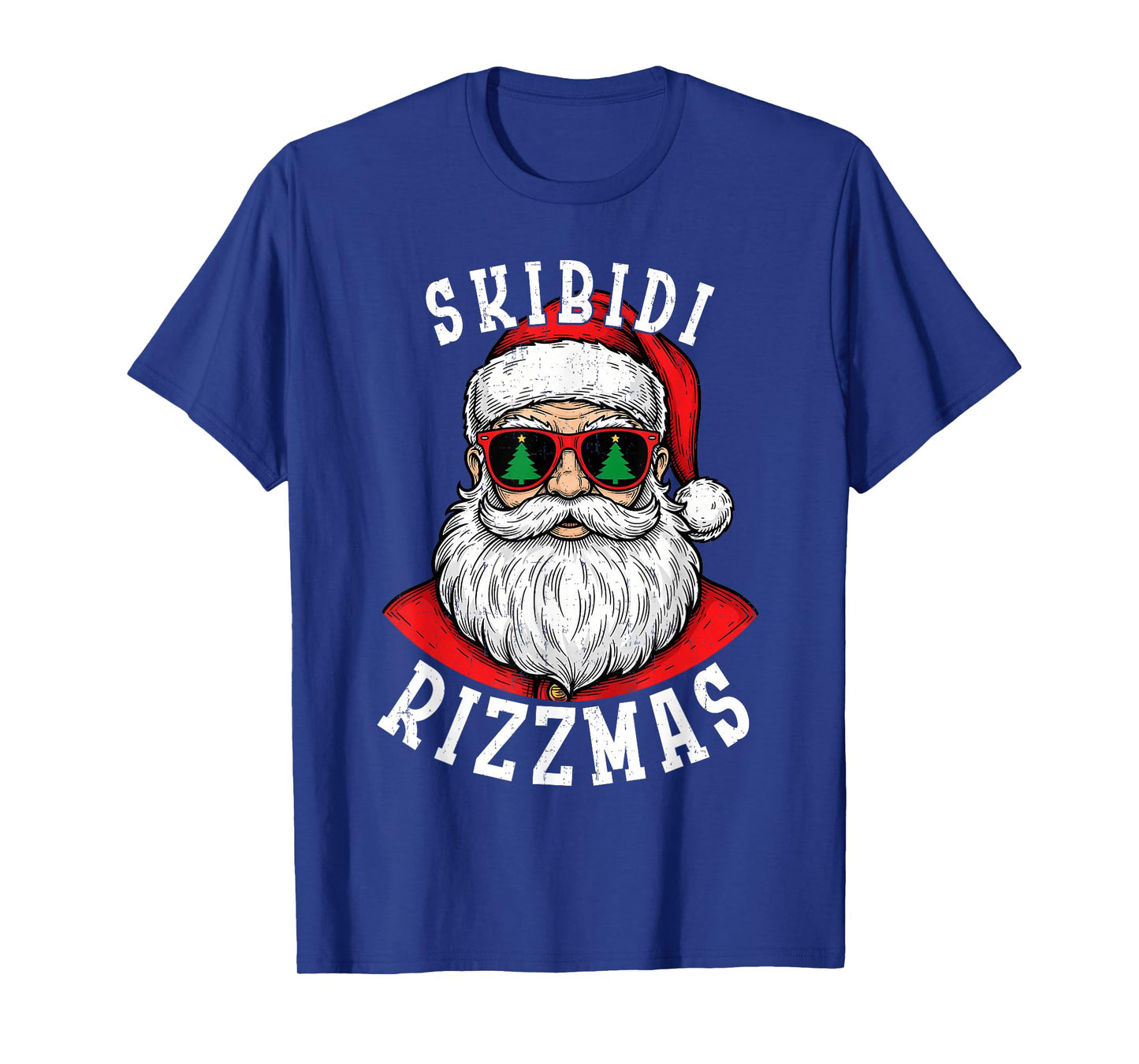 Skibidi Rizzmas Shirt Funny Merry Rizzmas Santa Christmas T-Shirt