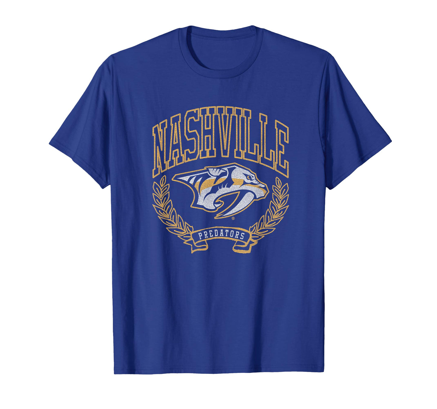 Nashville Predators Vintage Victory Navy Officially Licensed T-Shirt