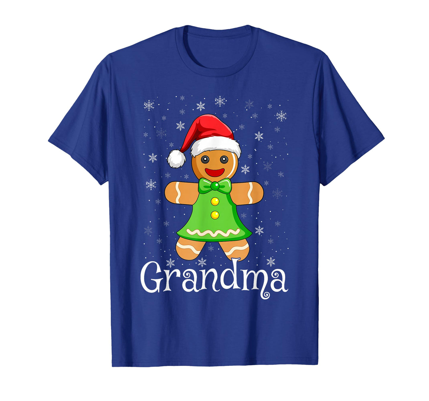 Cookie Baking Family Gingerbread Grandma Christmas Women T-Shirt