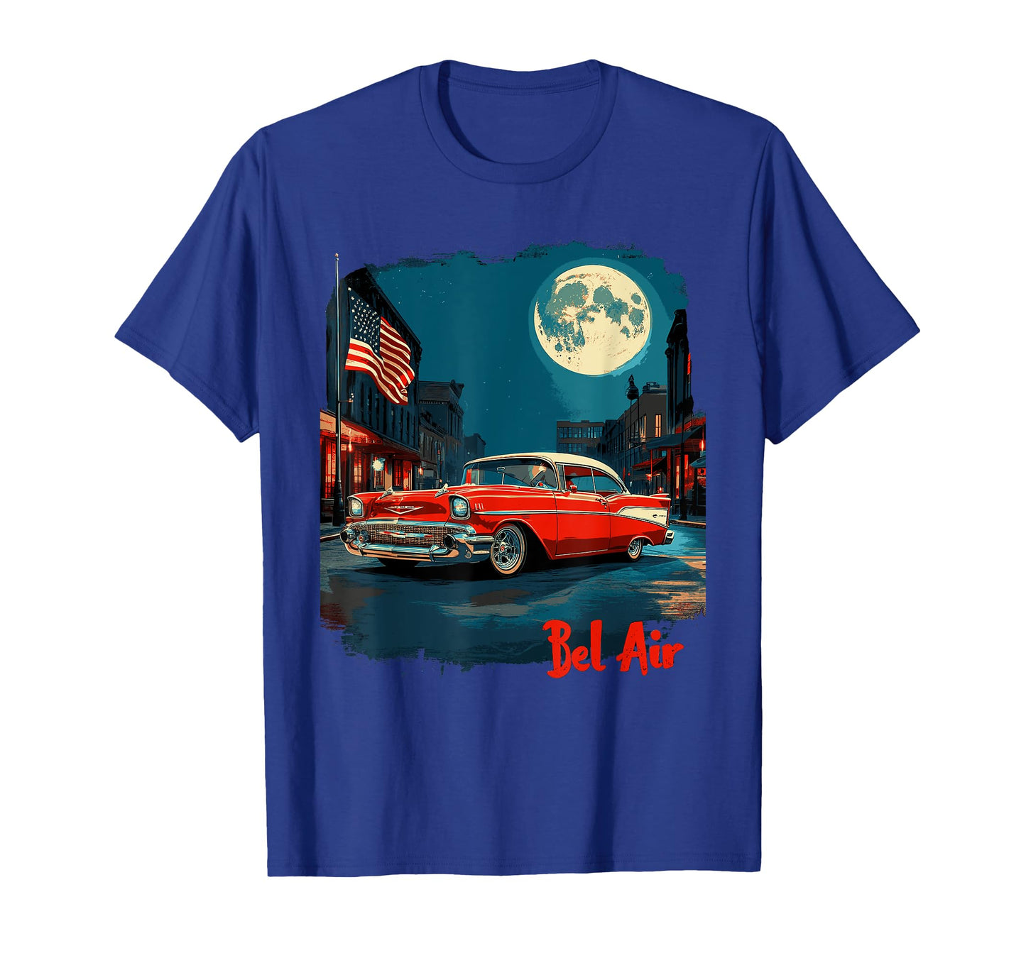 Vintage 1957 Bel Air Classic car Old School Hot Rod Bel Air T-Shirt