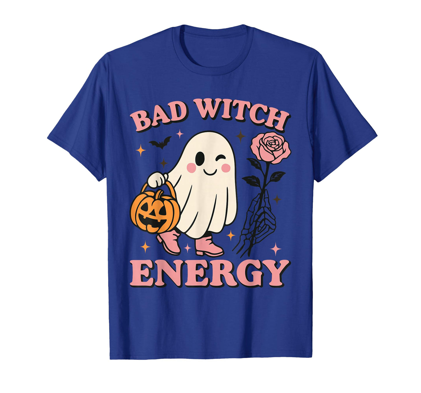 Bad Witch Energy Funny Halloween T-Shirt