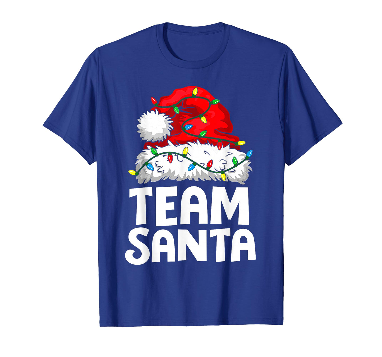 Team Santa Claus Christmas Family Matching Xmas Pajamas T-Shirt