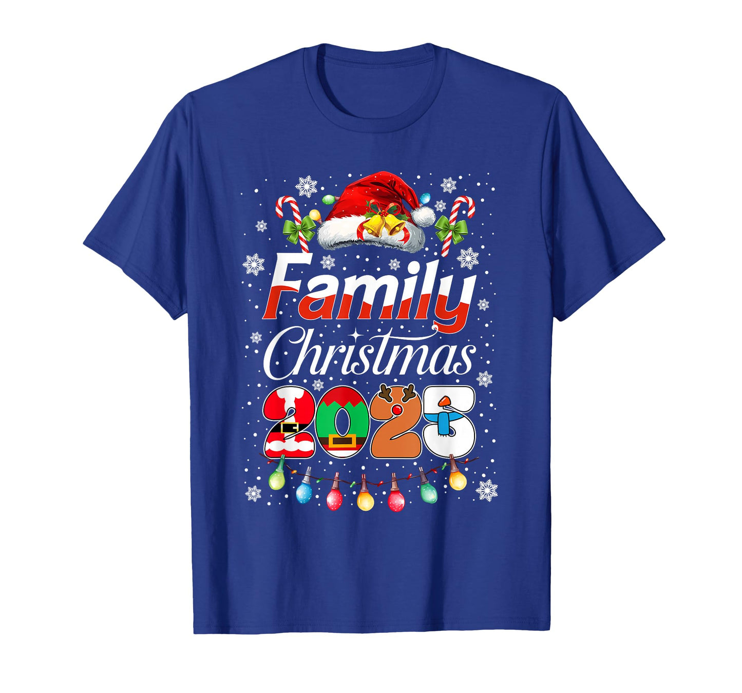 Family Christmas 2025 Matching Outfit Xmas Men Women Kids T-Shirt