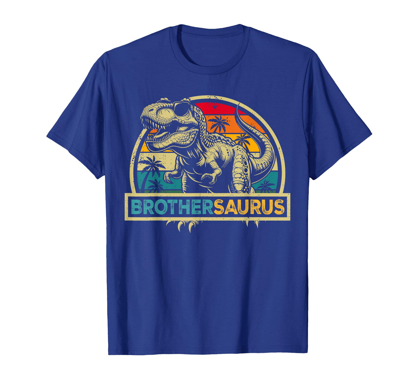 Brothersaurus T Rex Dinosaur Brother Saurus Family Matching T-Shirt