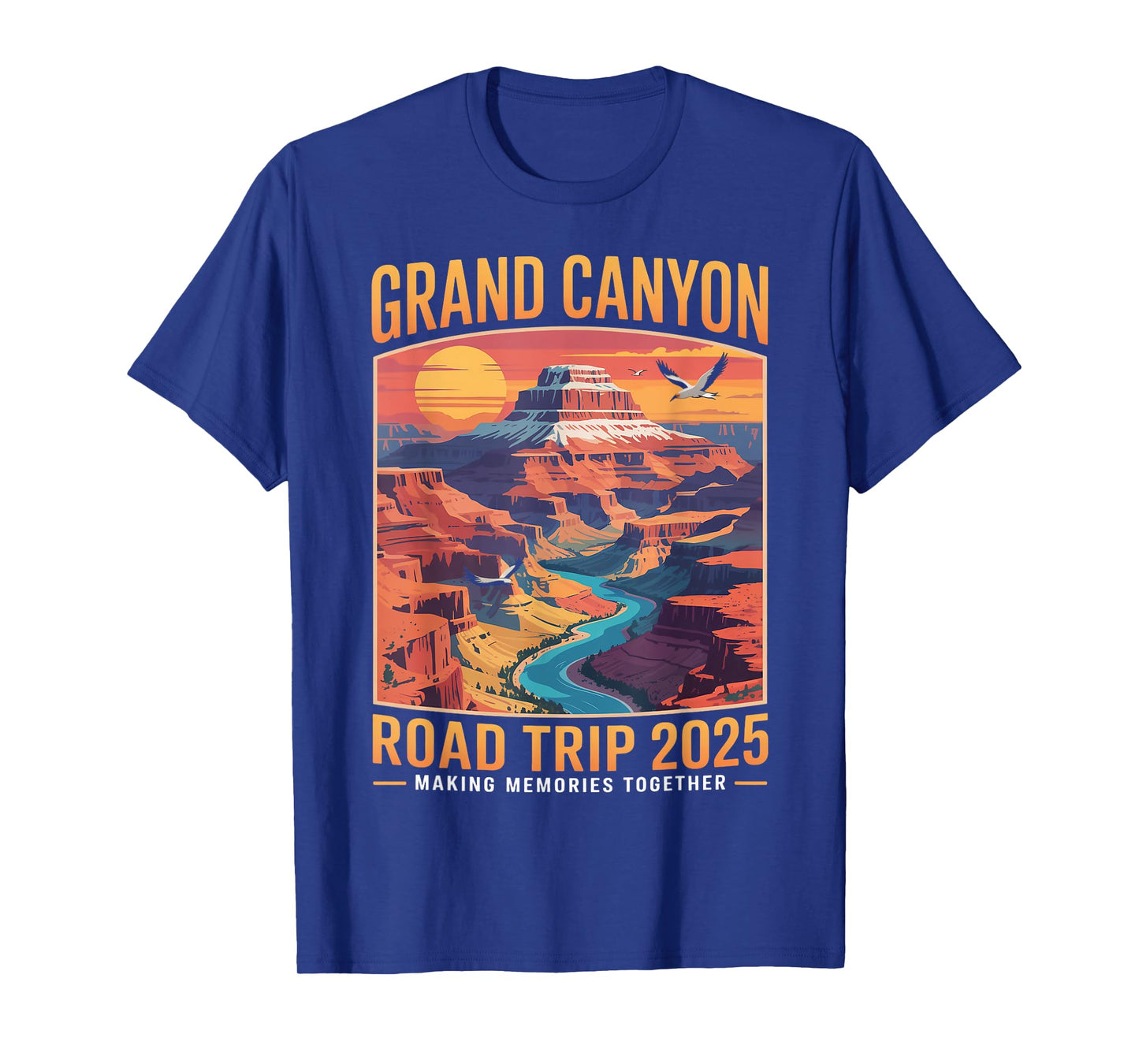 Family Trip Grand Canyon Road Trip 2025 National Park T-Shirt