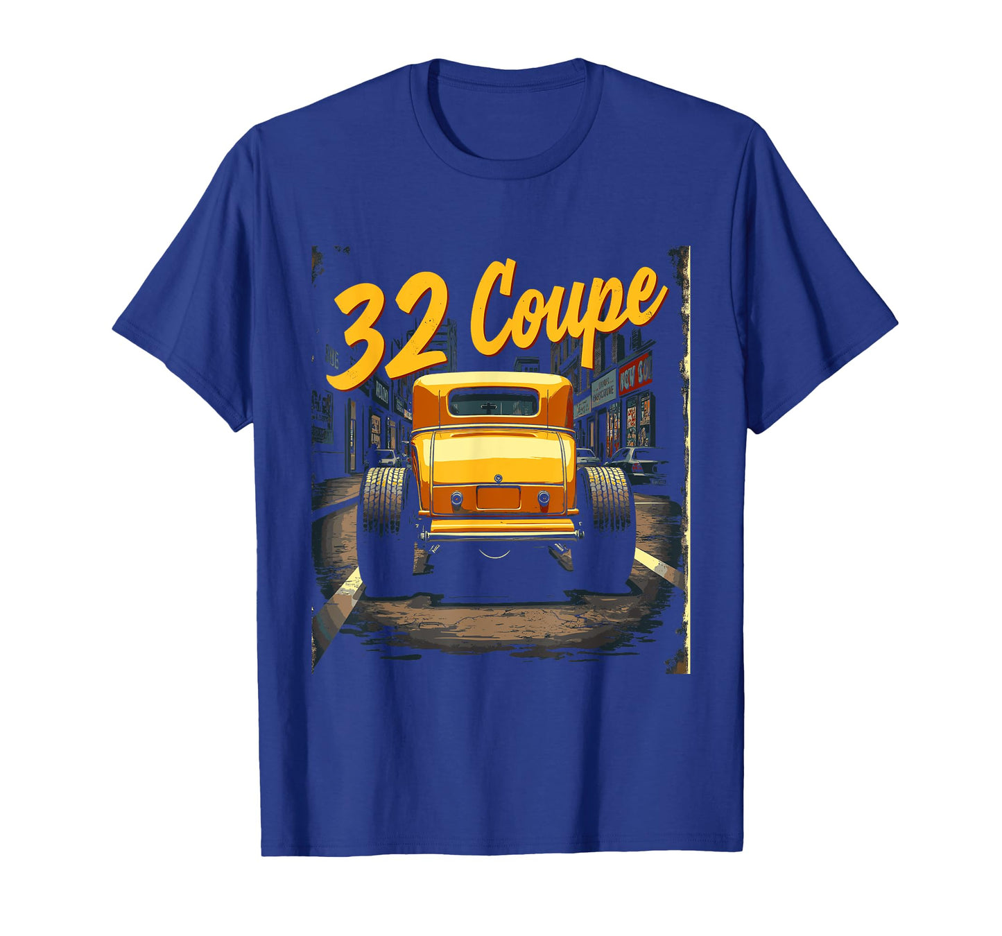 1932 Classic Retro Hot Rods car graphic Classic Deuce Coupe T-Shirt