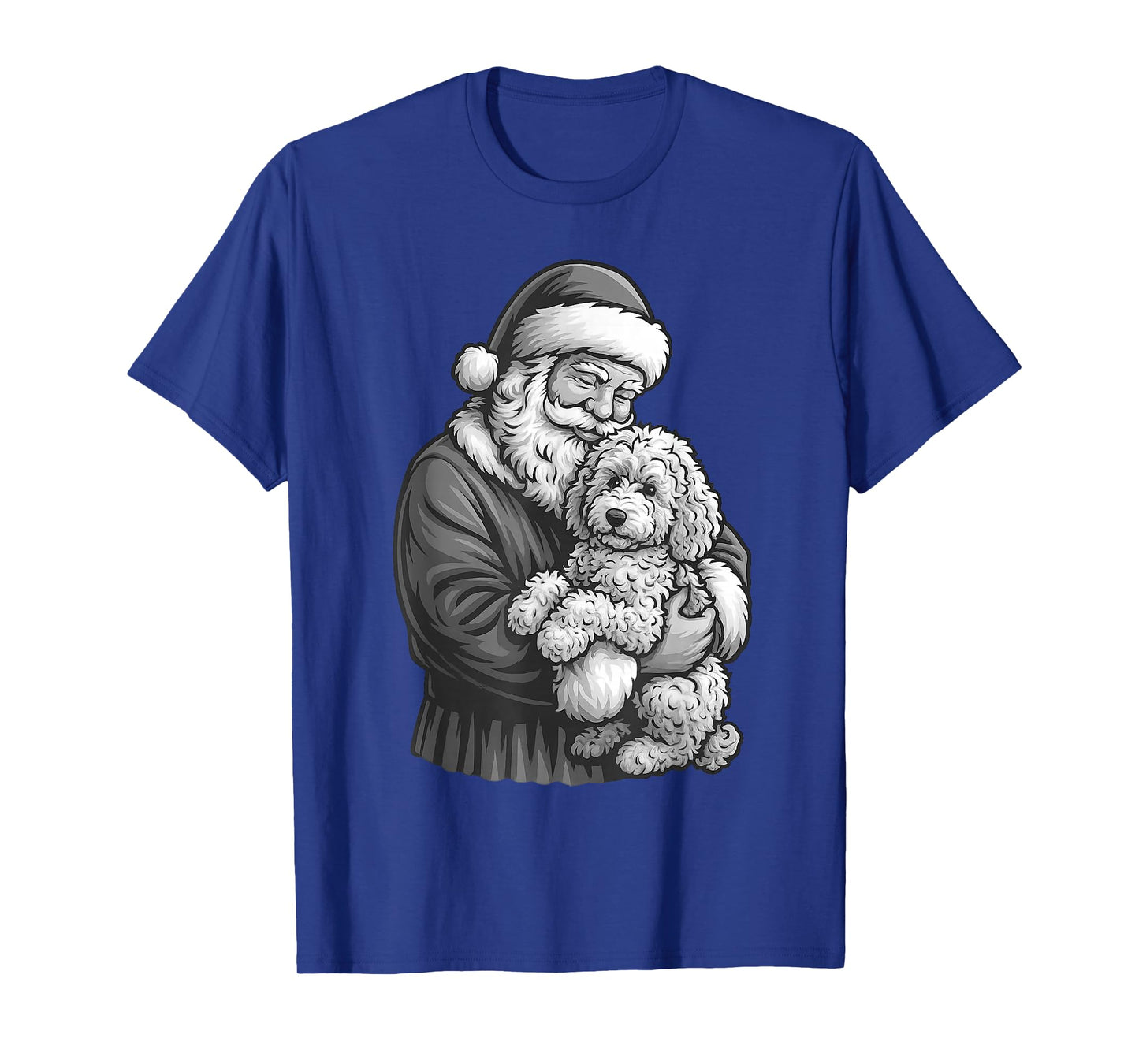 Goldendoodle Santa Claus Christmas Dog Lover T-Shirt